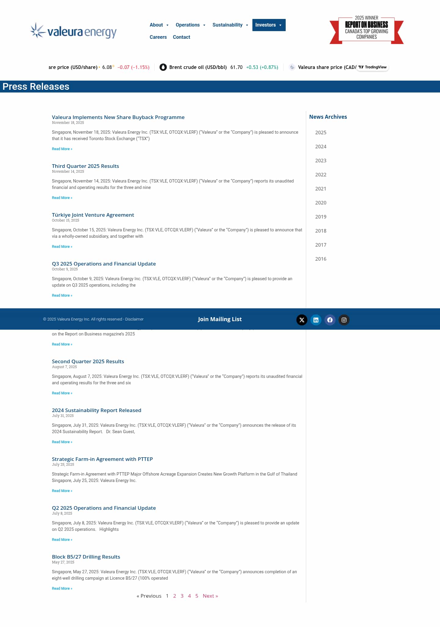 Latest website image capture