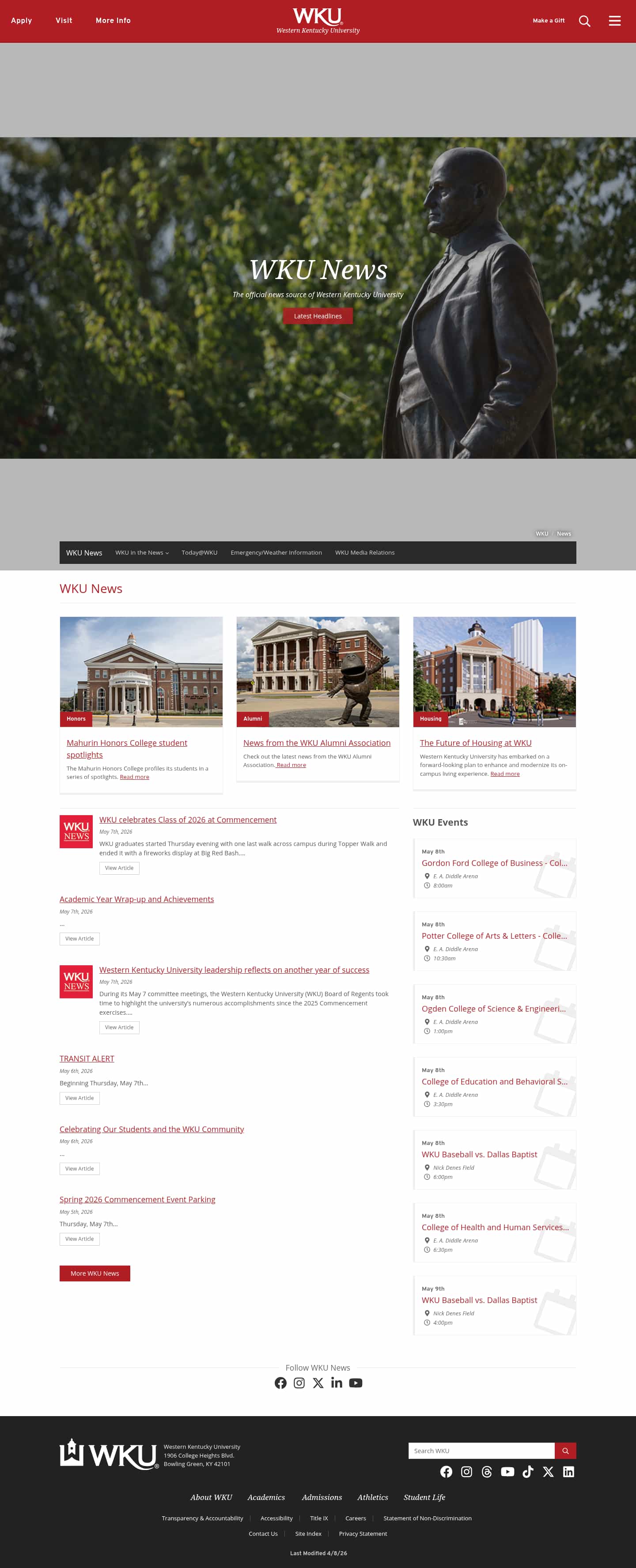 Latest website image capture