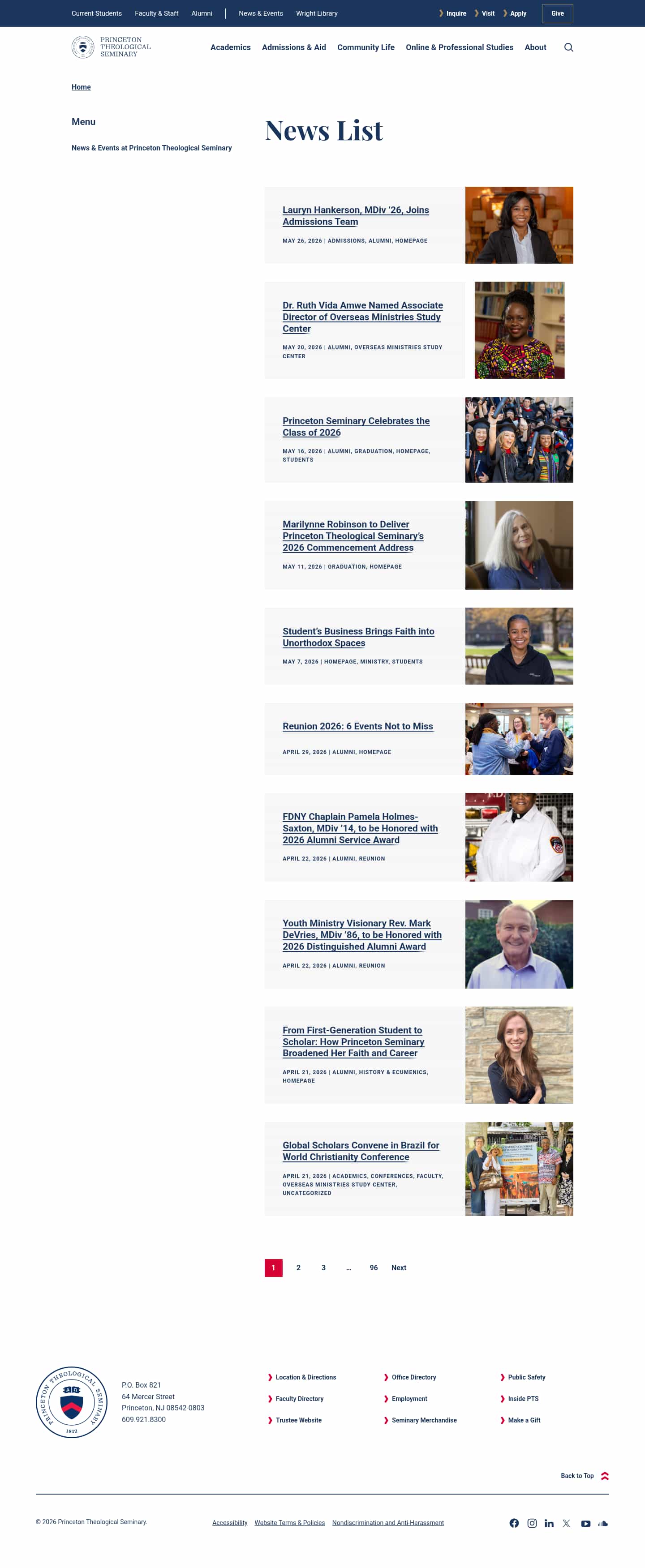Latest website image capture