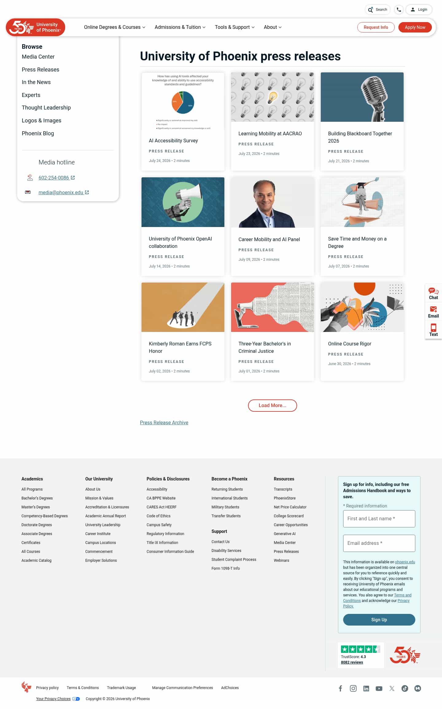 Latest website image capture