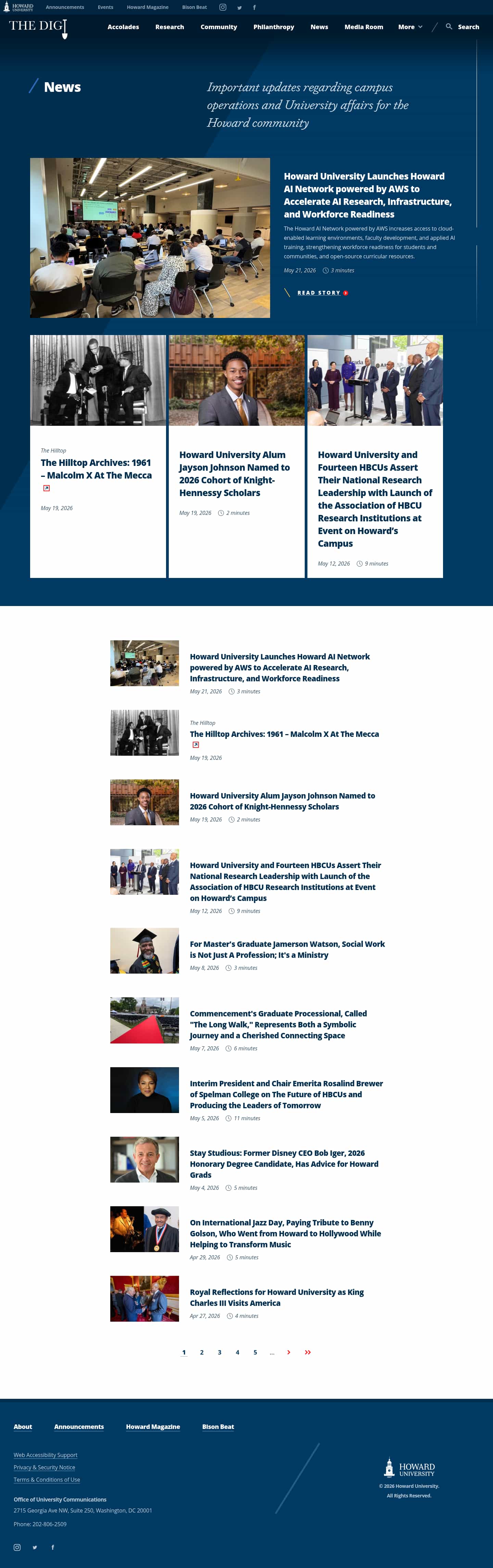 Latest website image capture
