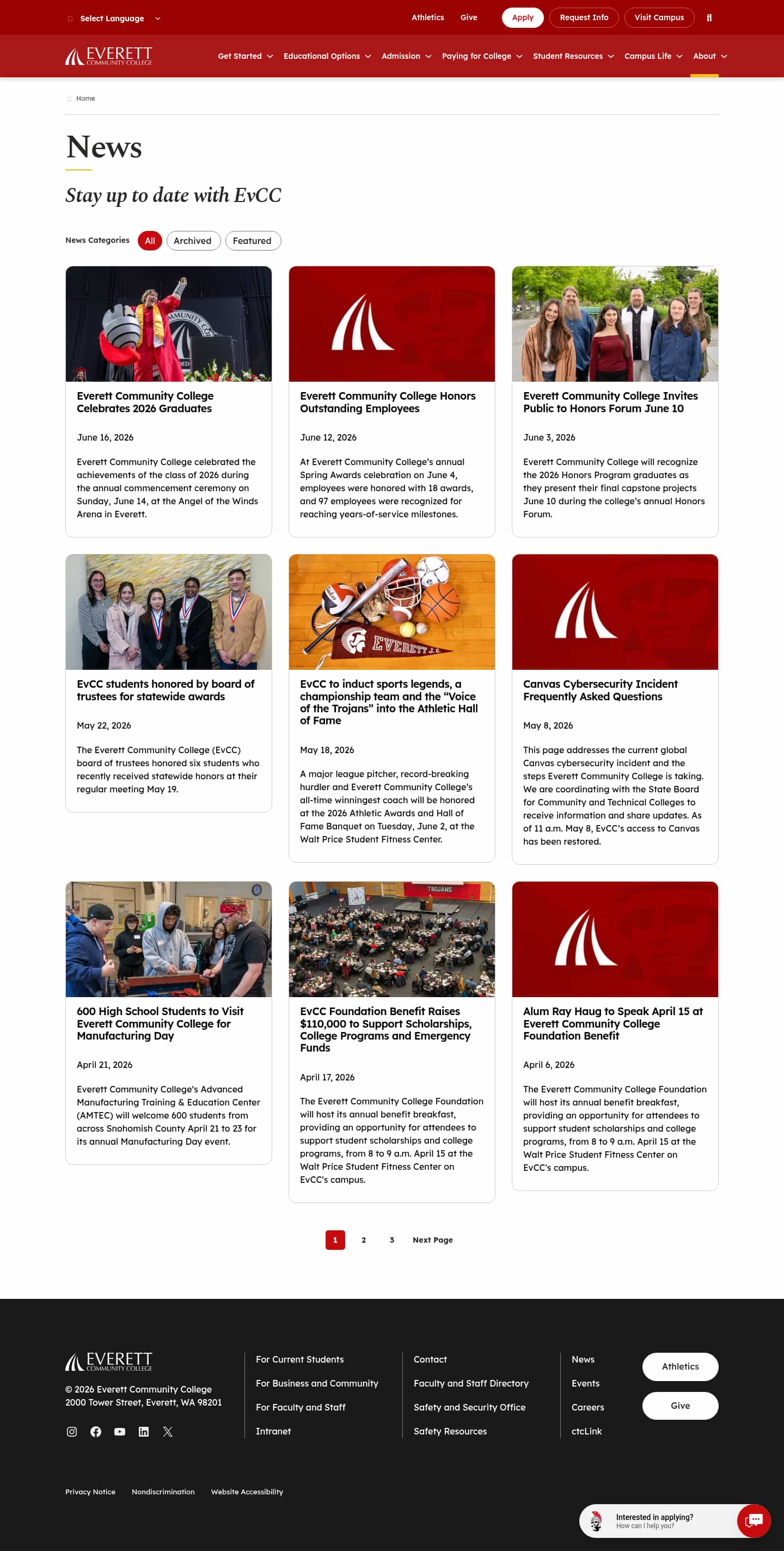 Latest website image capture