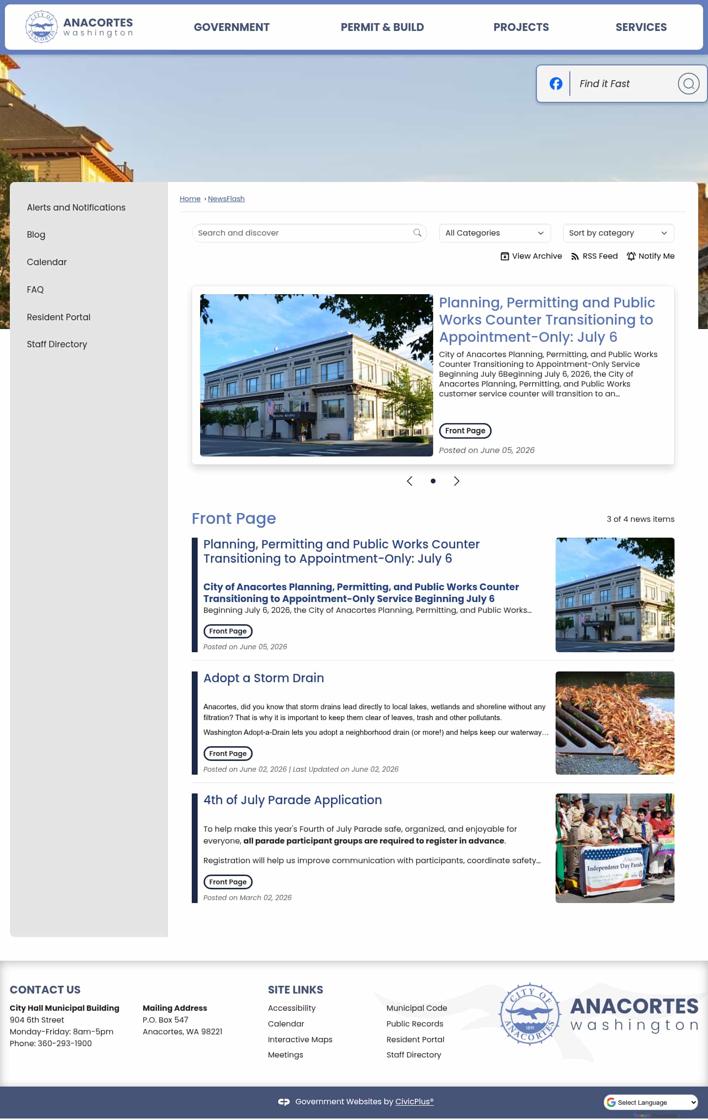 Latest website image capture