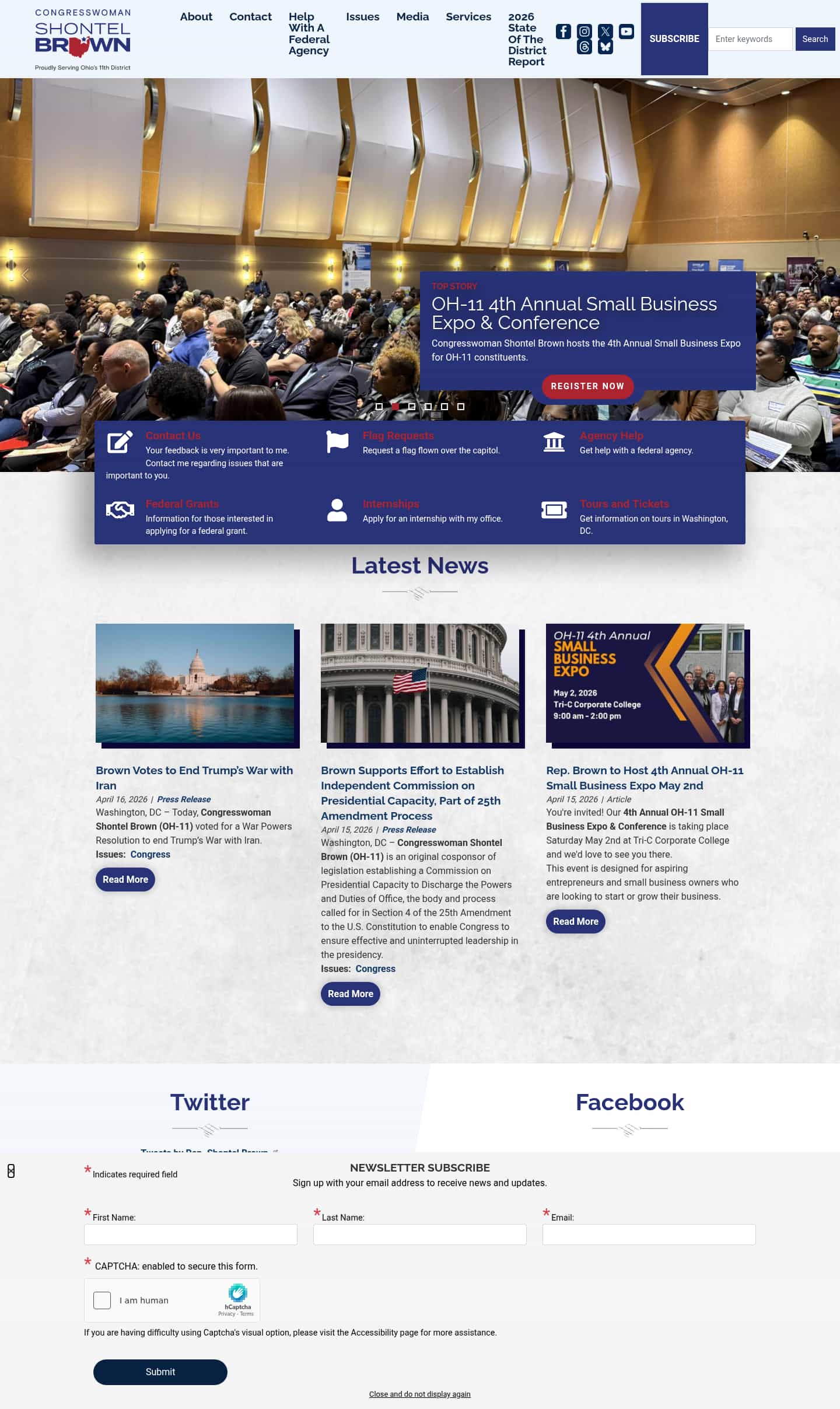 Latest website image capture