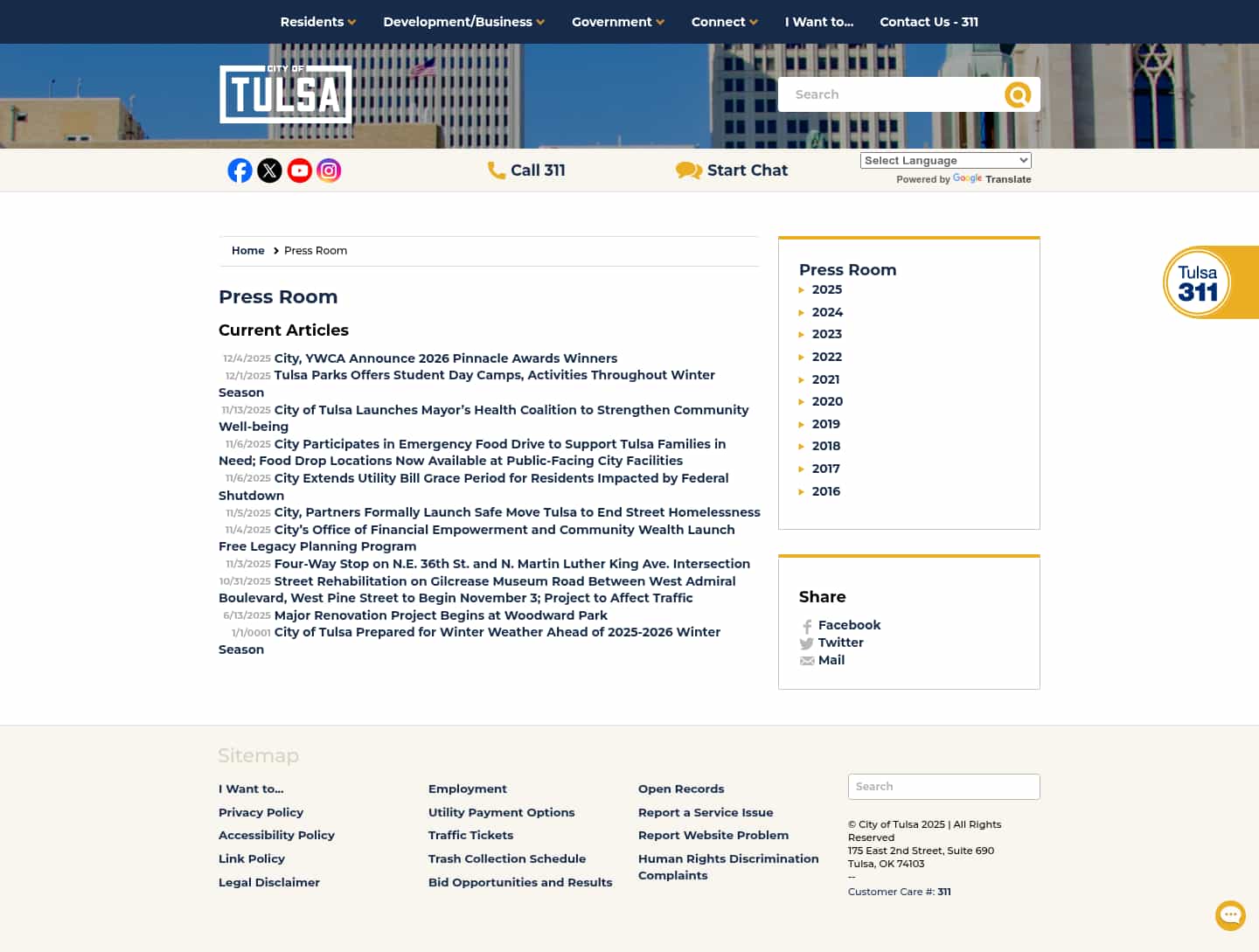 Latest website image capture