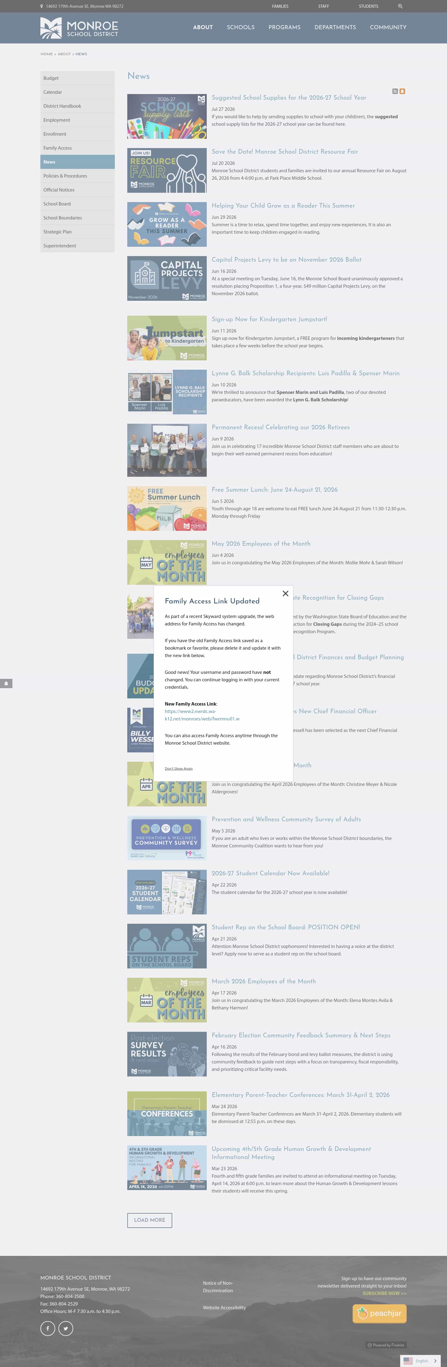 Latest website image capture