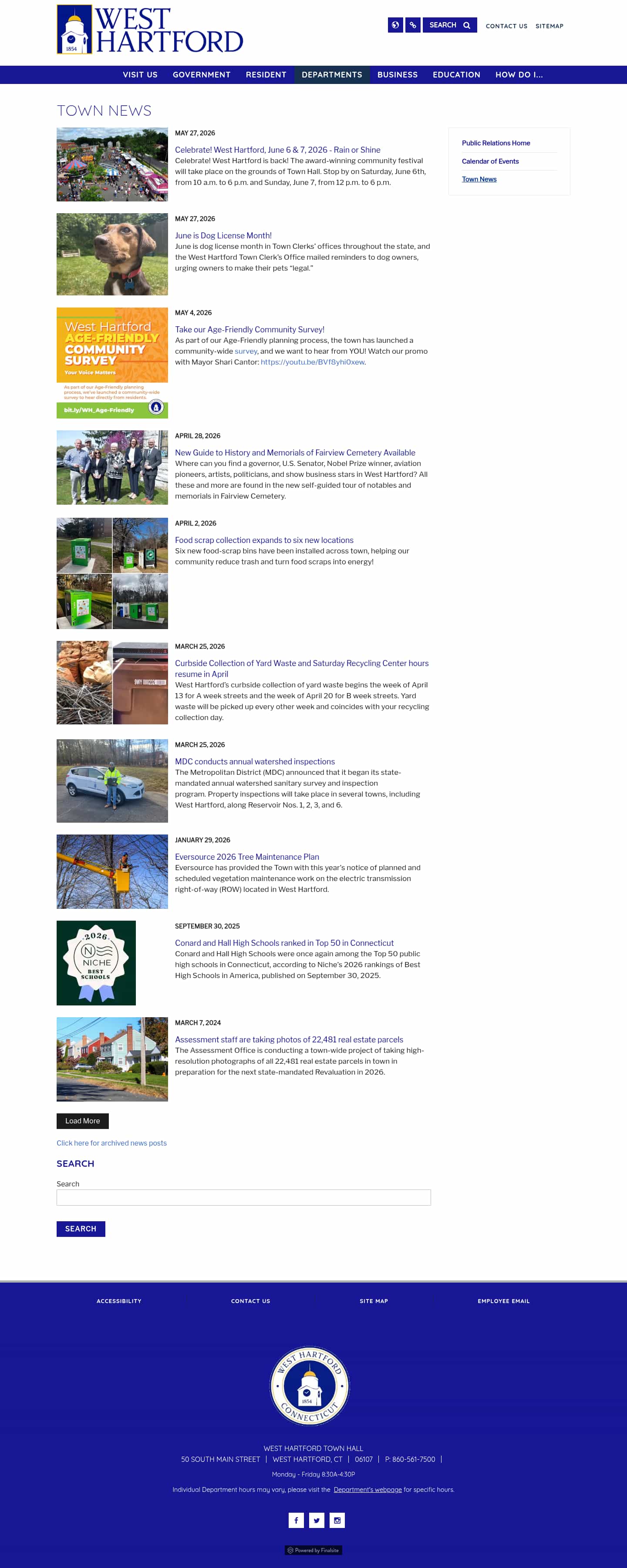 Latest website image capture