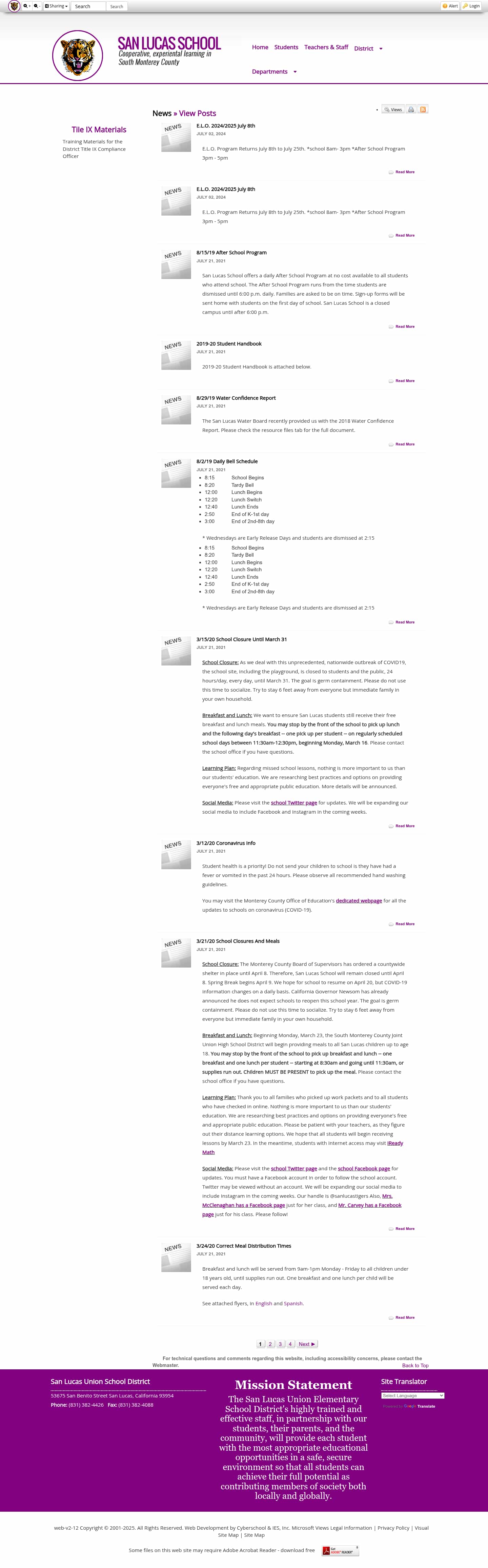 Latest website image capture