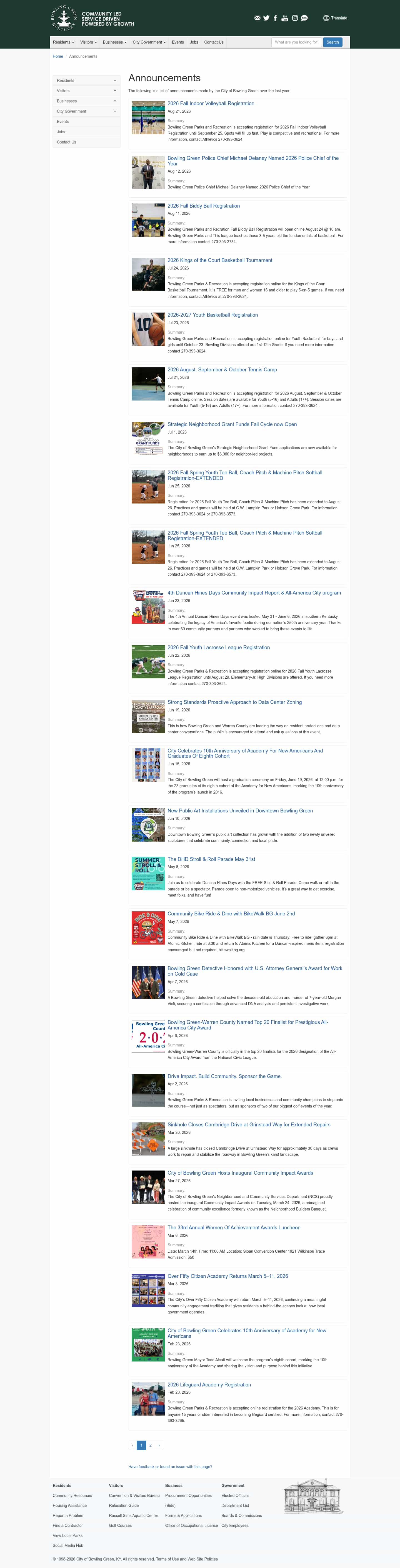 Latest website image capture