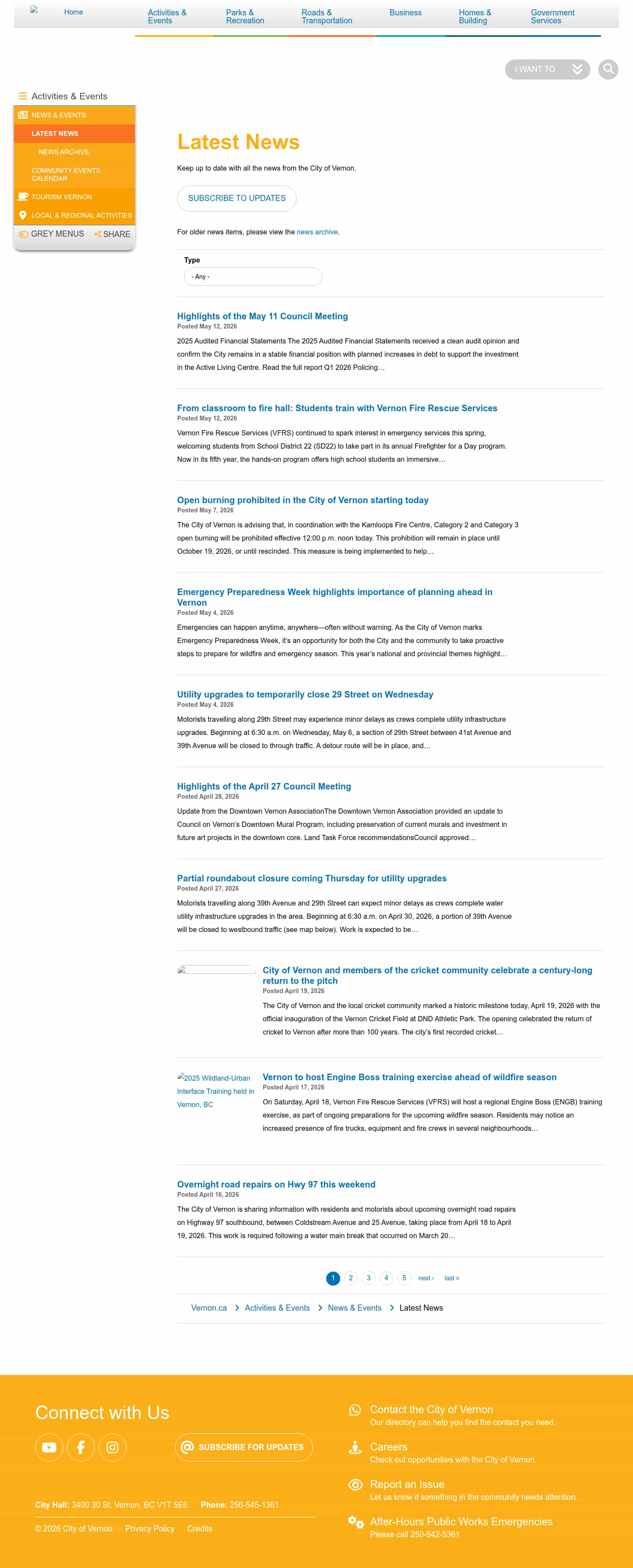 Latest website image capture