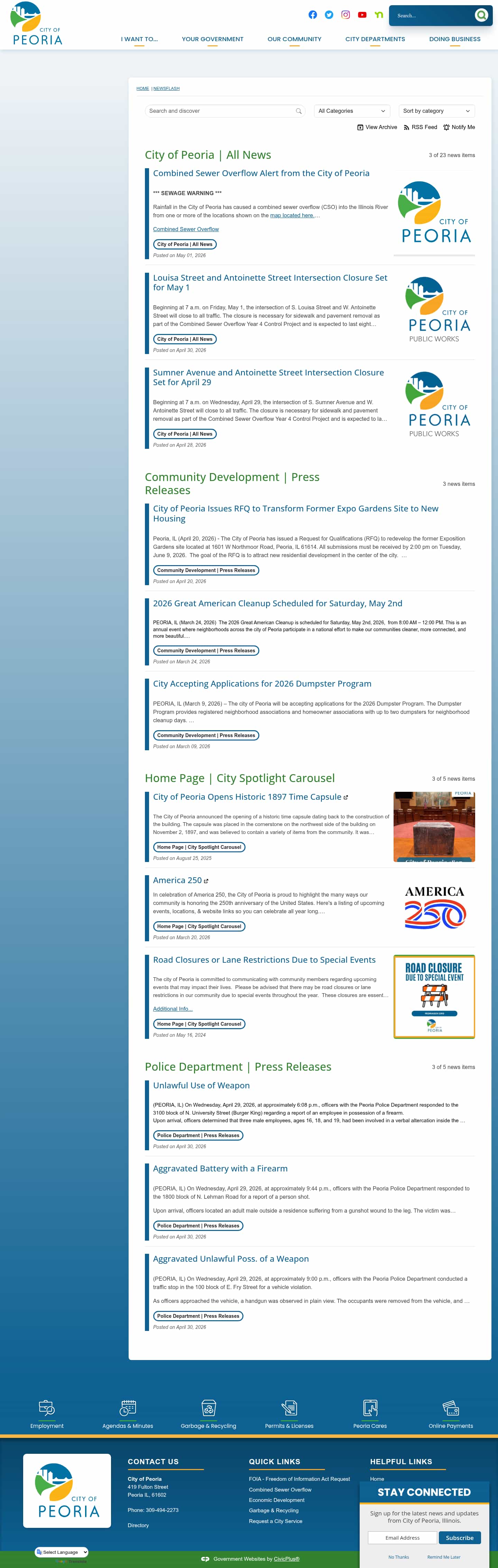 Latest website image capture