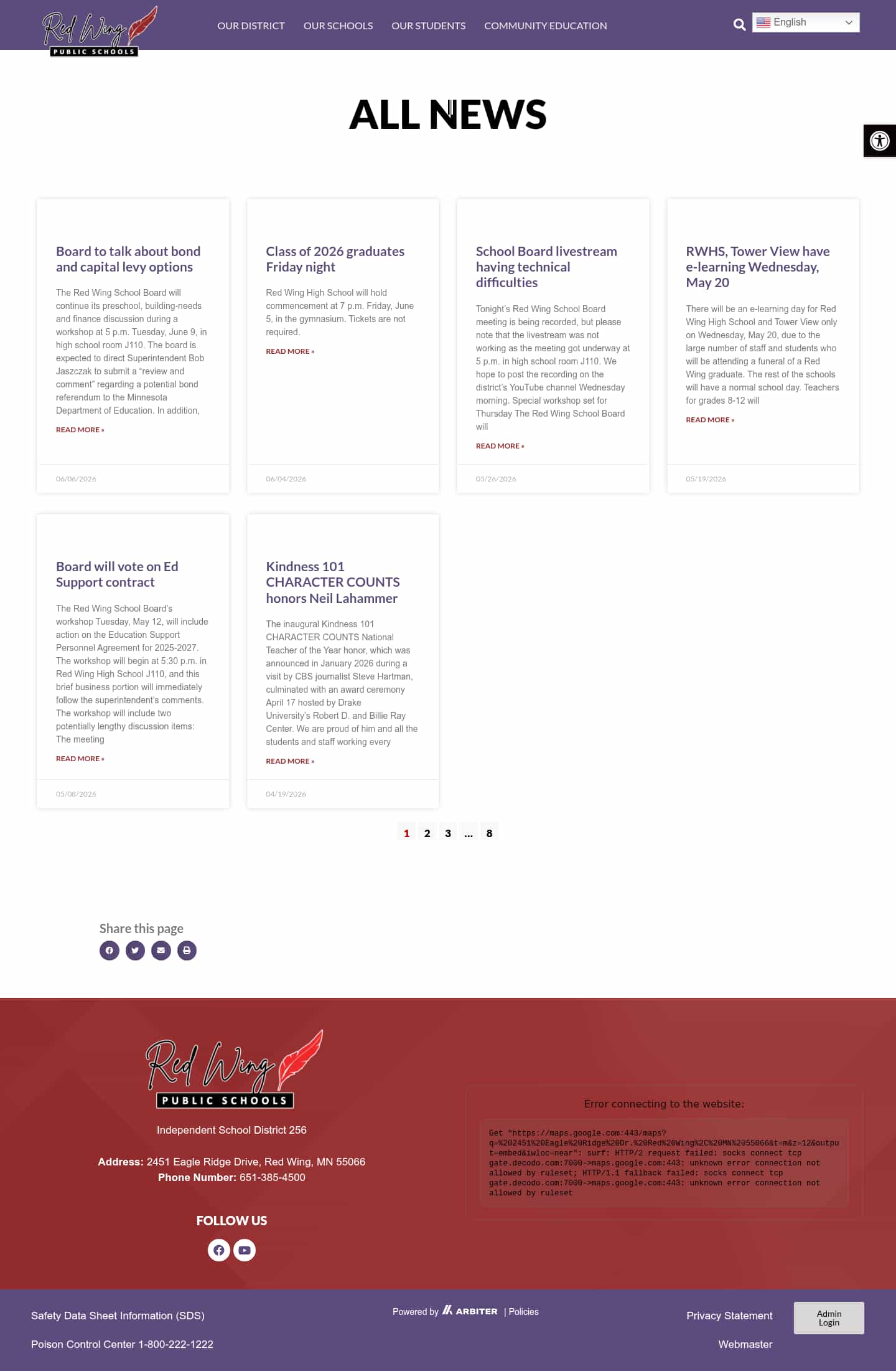 Latest website image capture