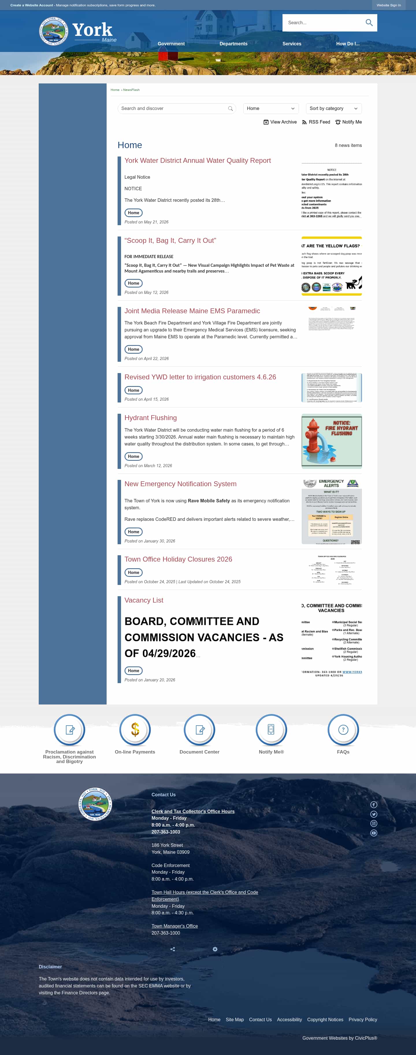 Latest website image capture