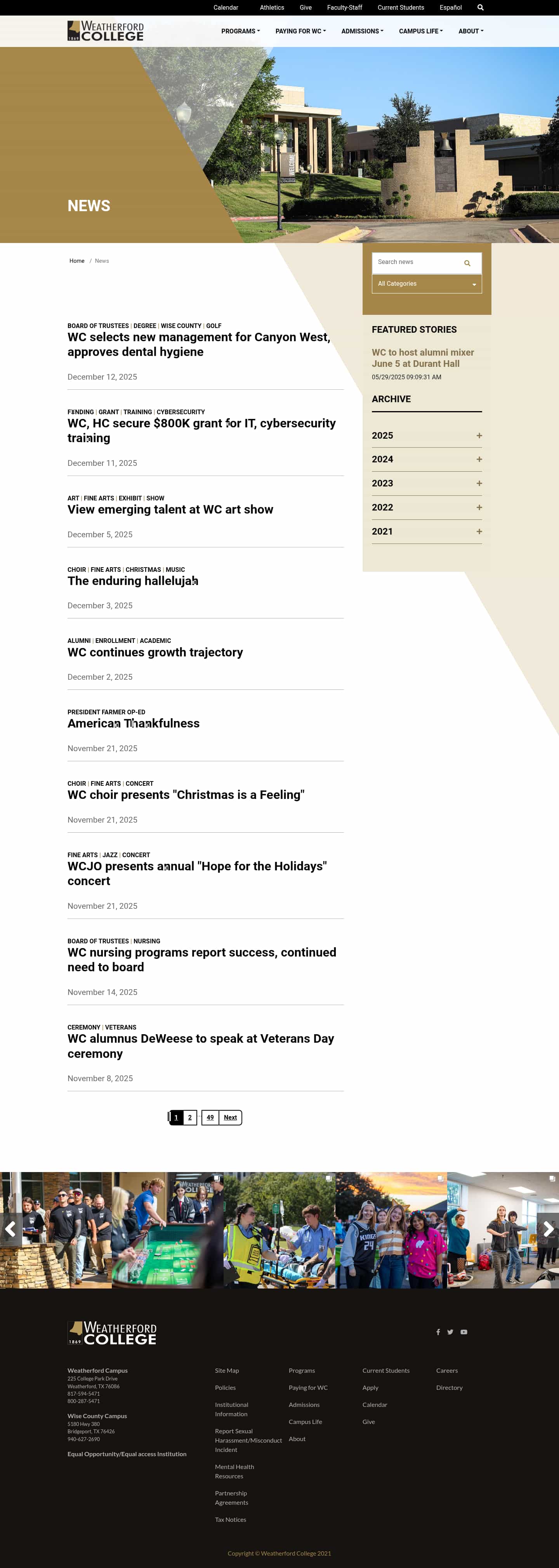 Latest website image capture