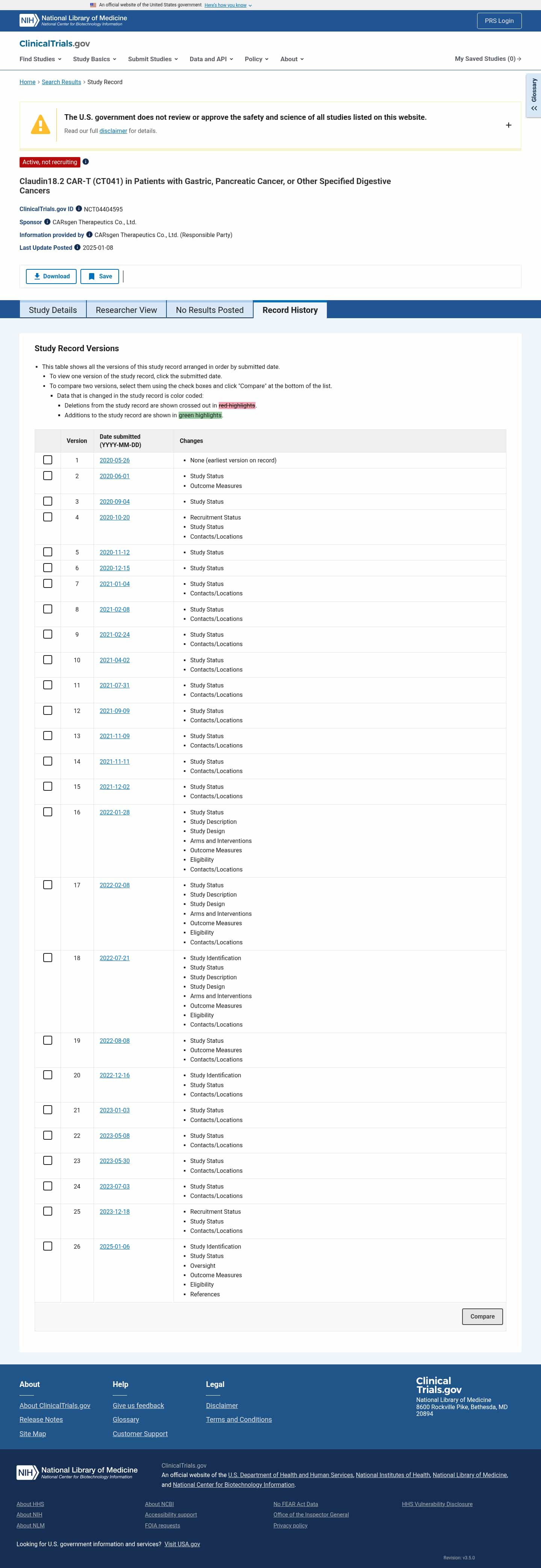 Latest website image capture
