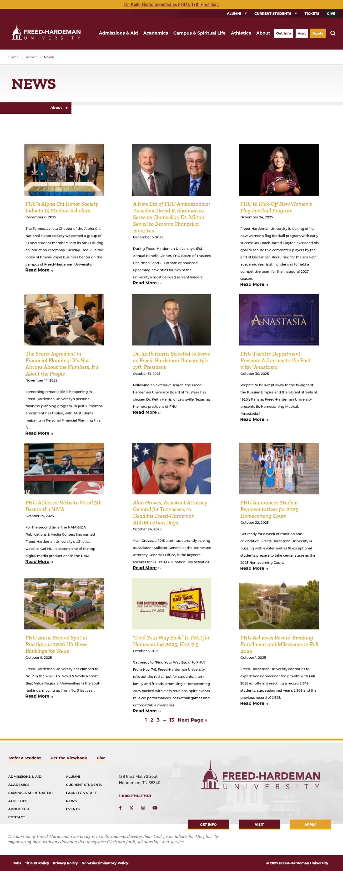 Latest website image capture