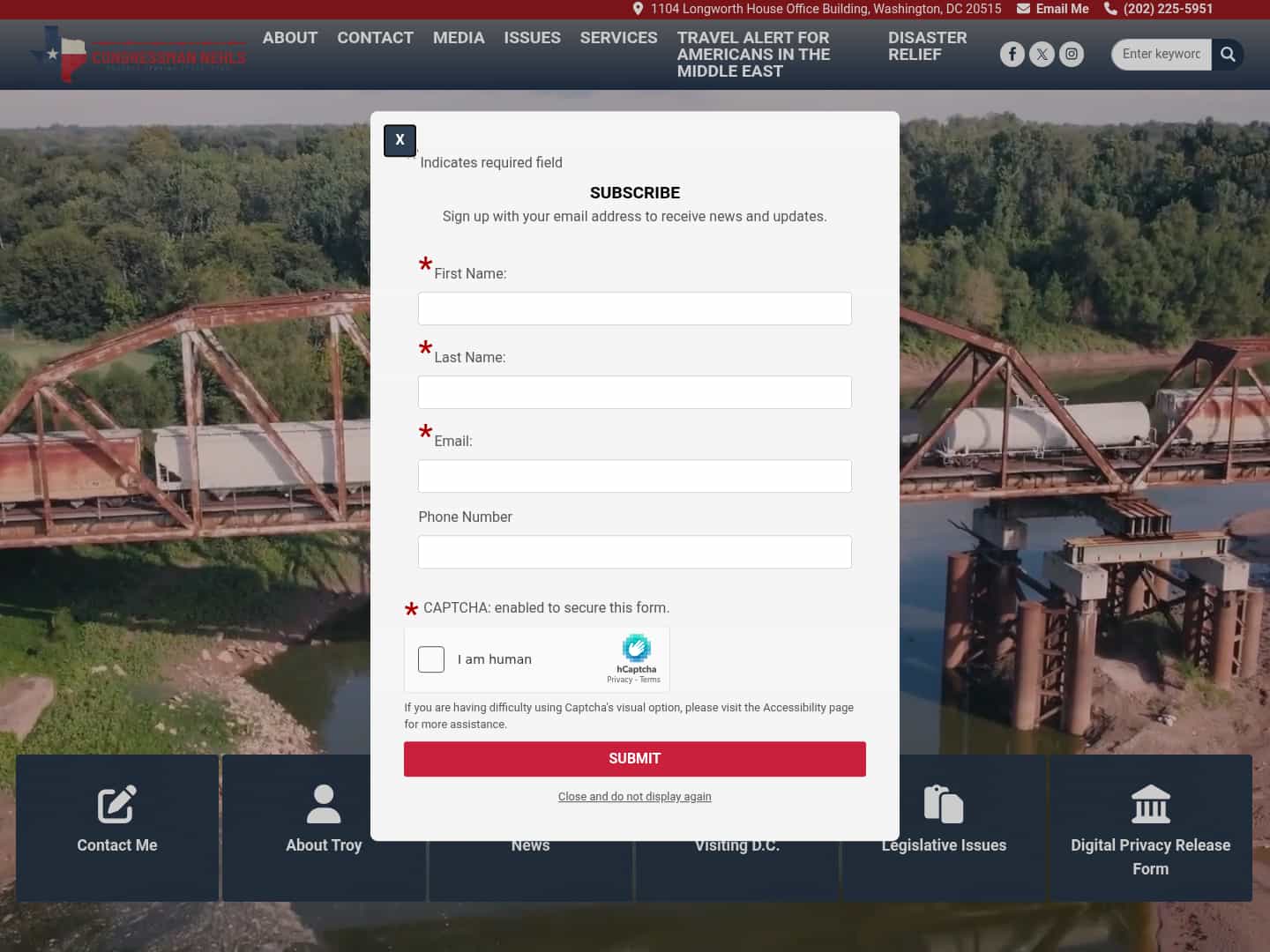 Latest website image capture