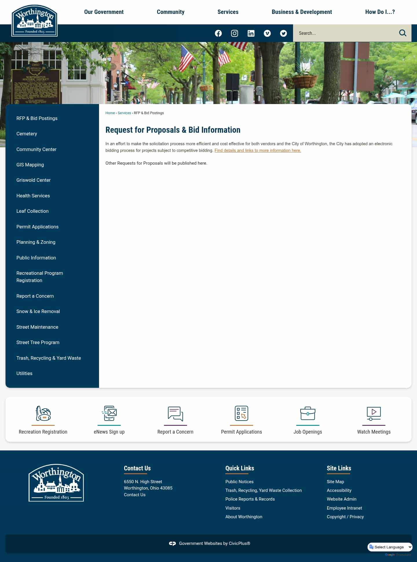 Latest website image capture