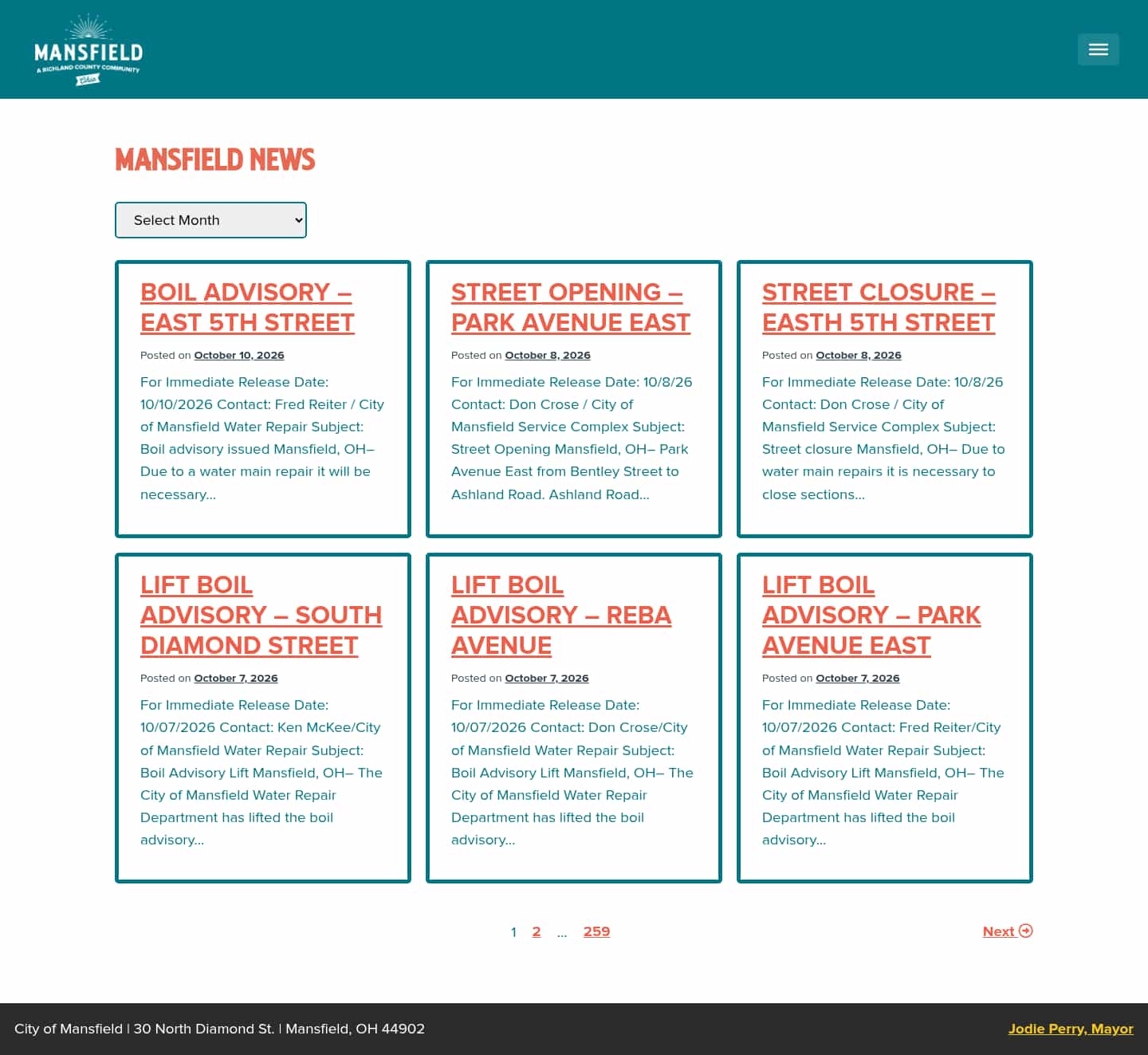 Latest website image capture