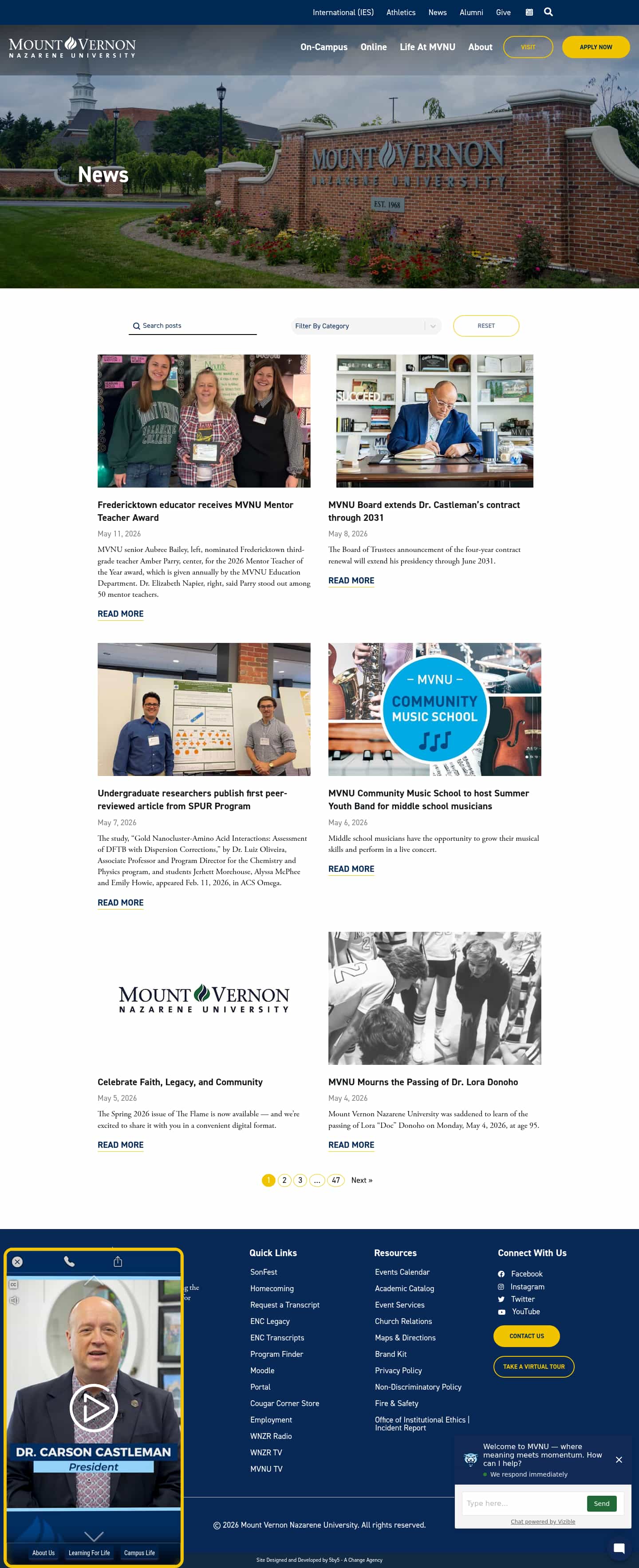 Latest website image capture