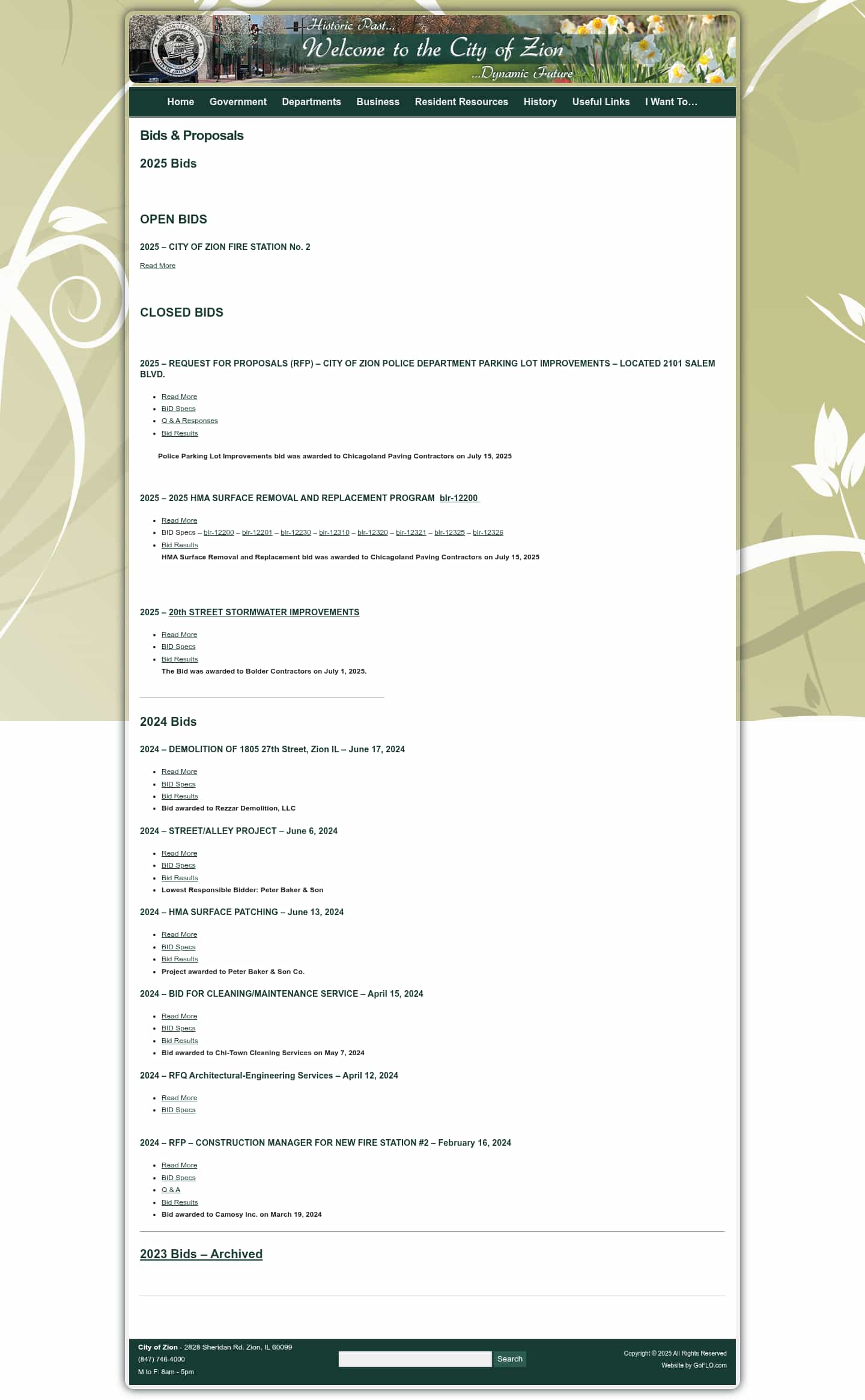 Latest website image capture