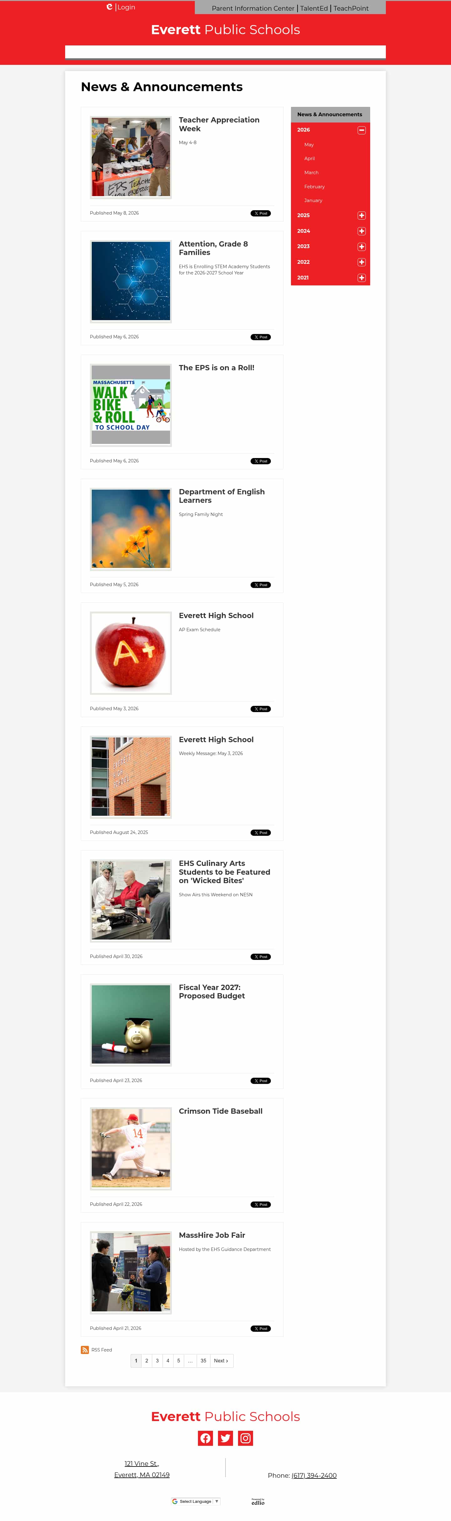 Latest website image capture