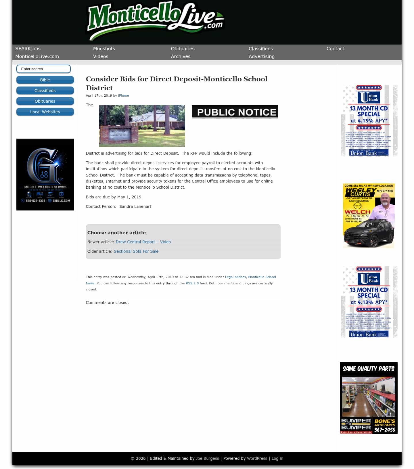 Latest website image capture