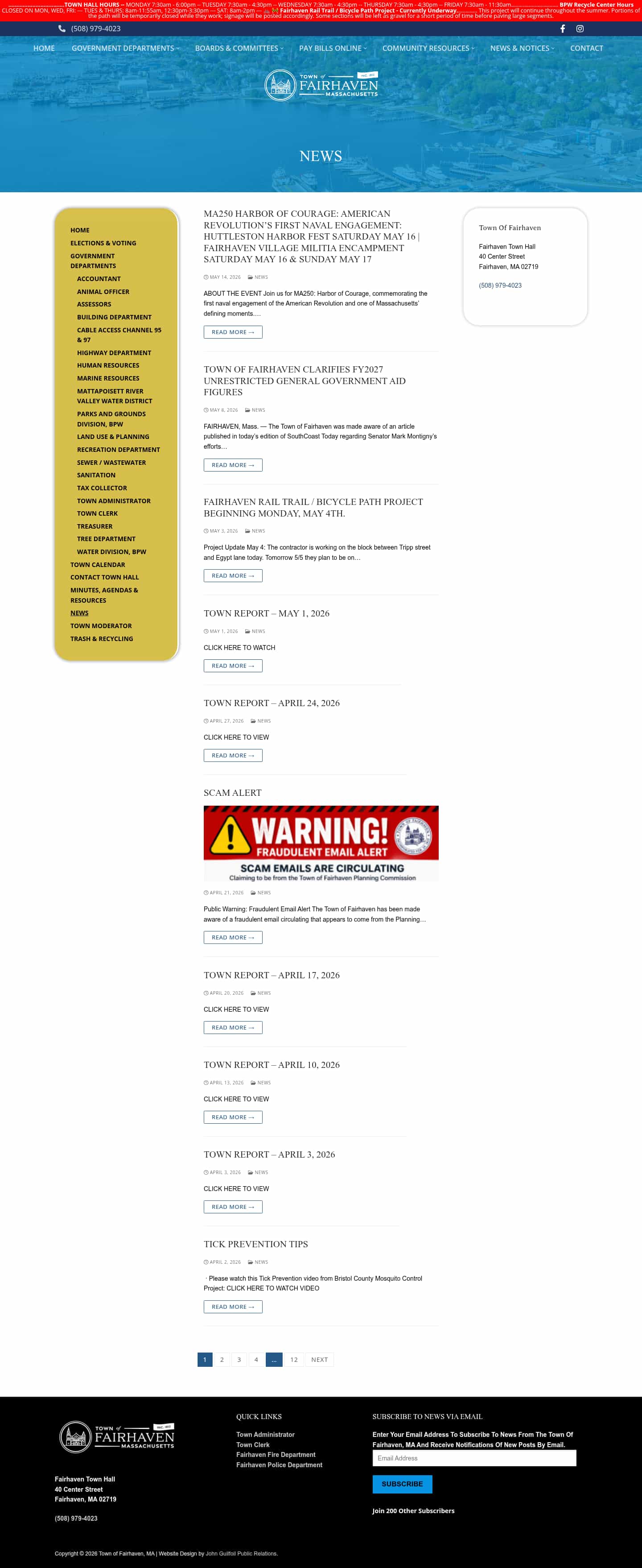 Latest website image capture