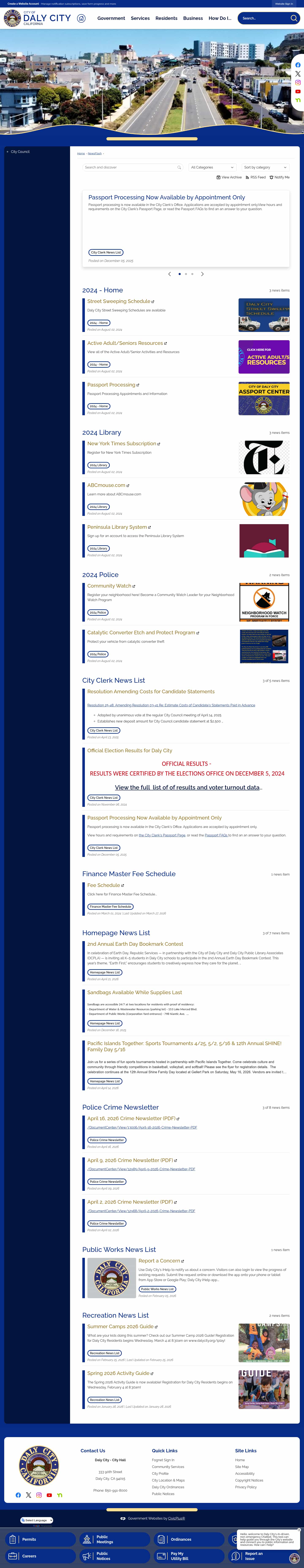 Latest website image capture