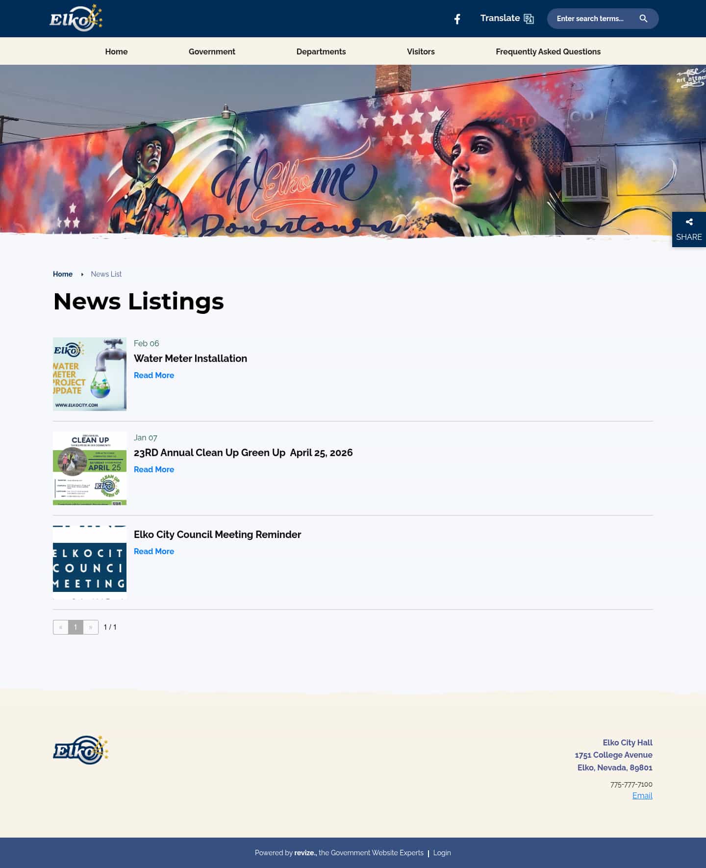 Latest website image capture