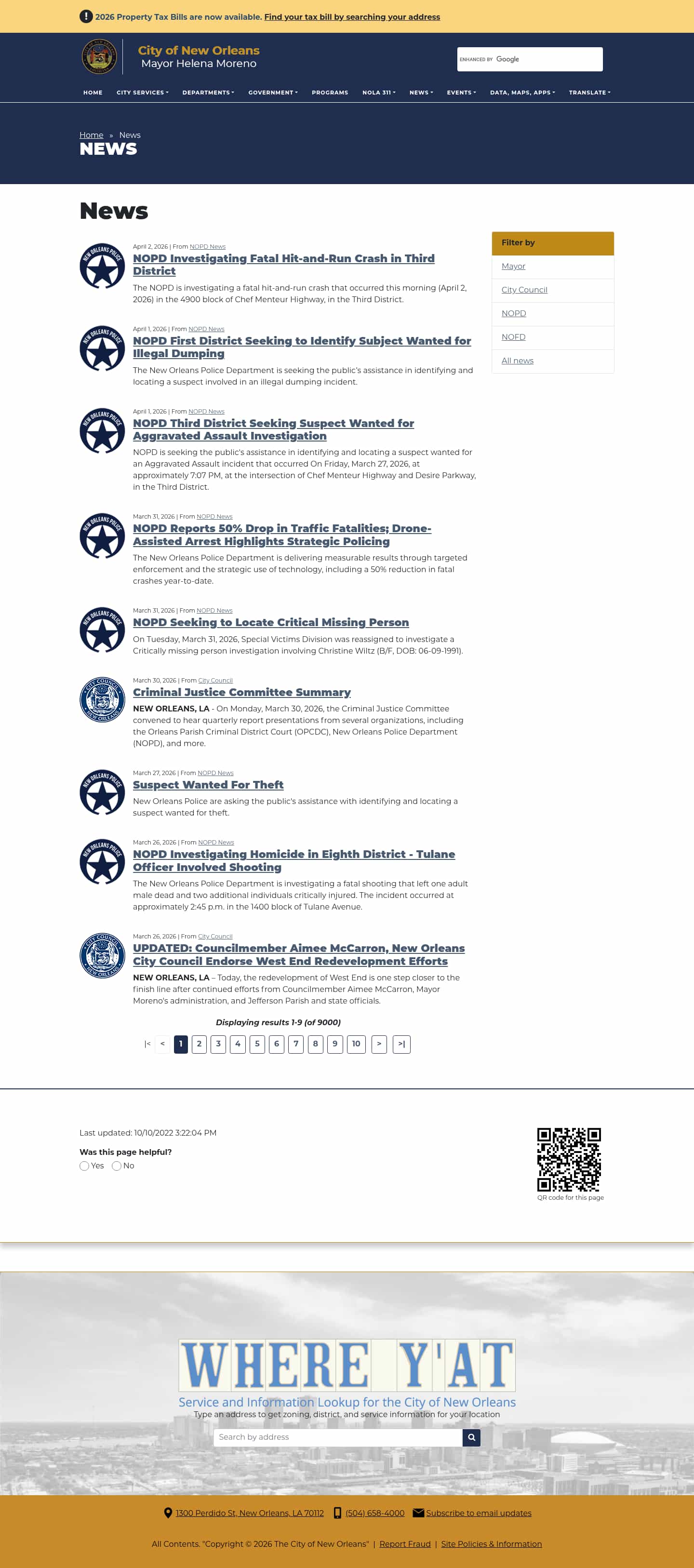 Latest website image capture