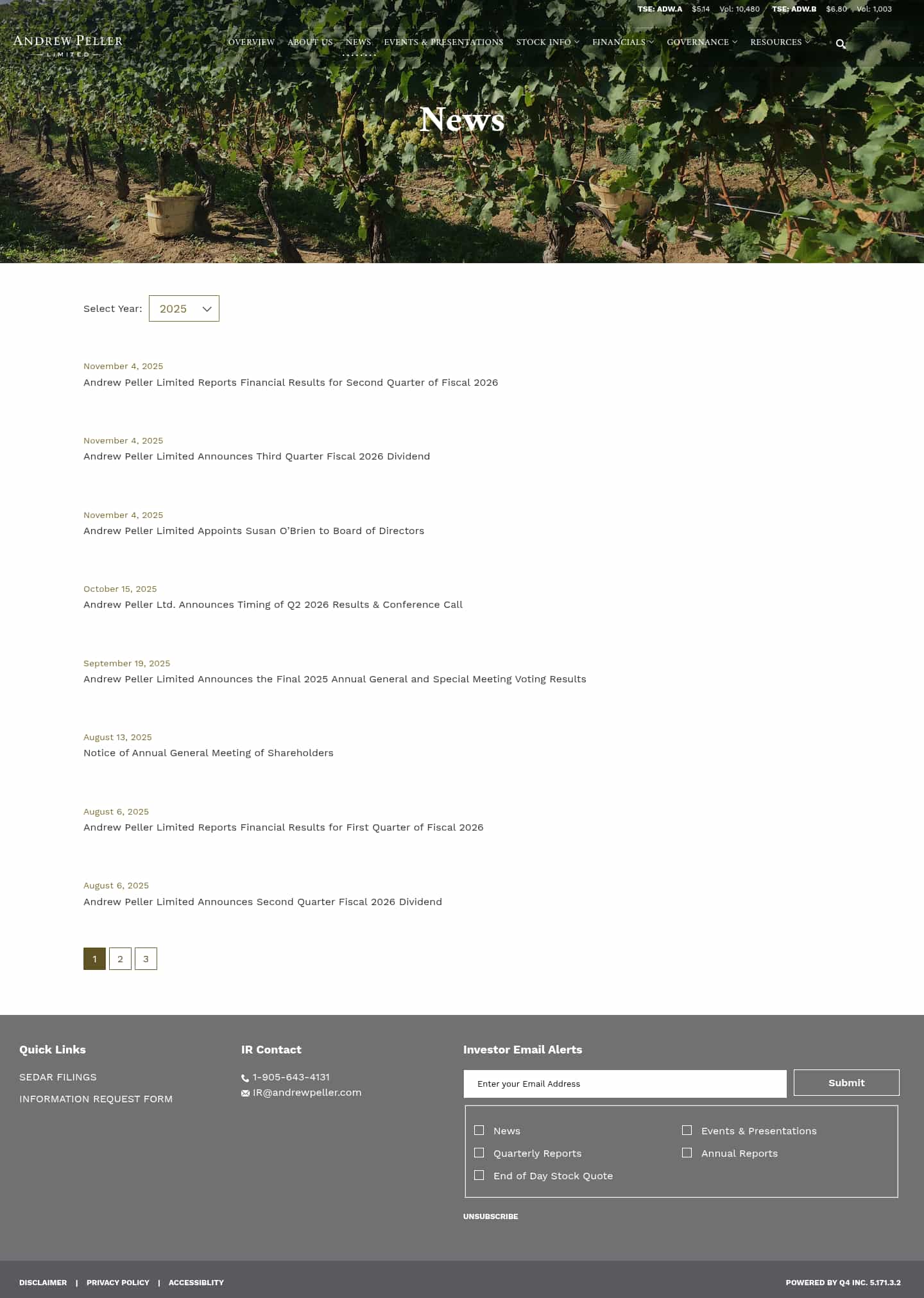 Latest website image capture