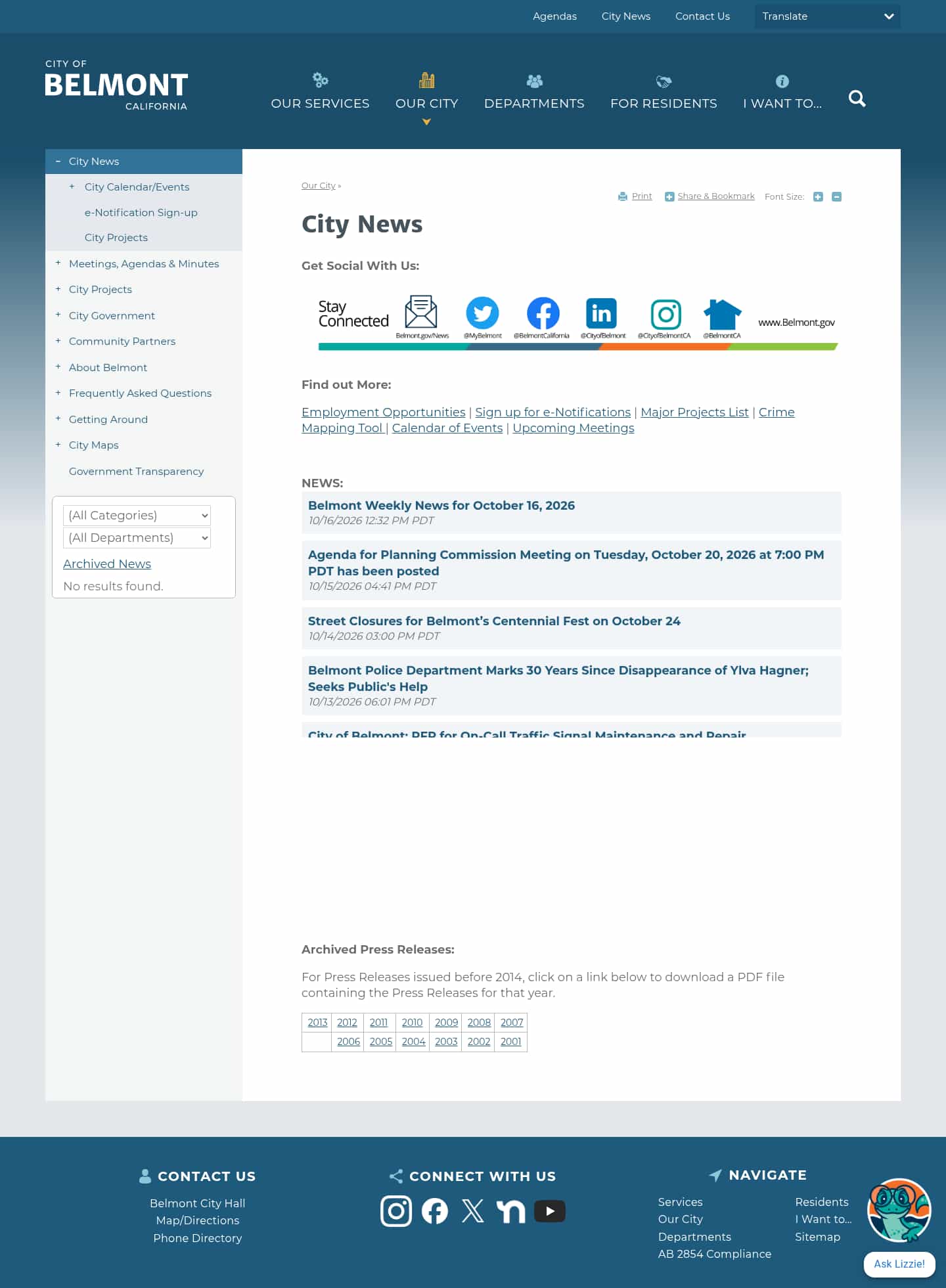 Latest website image capture