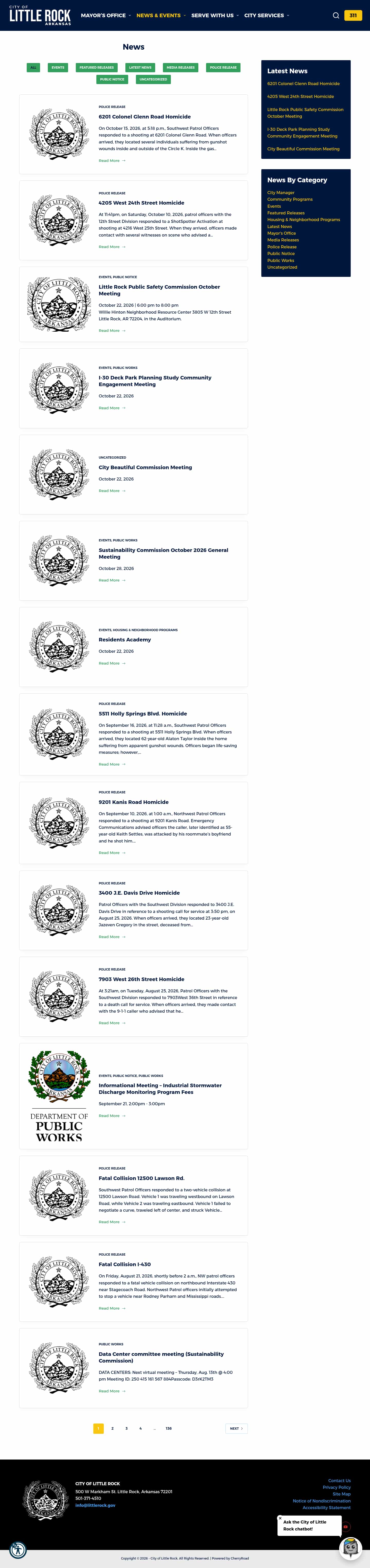 Latest website image capture