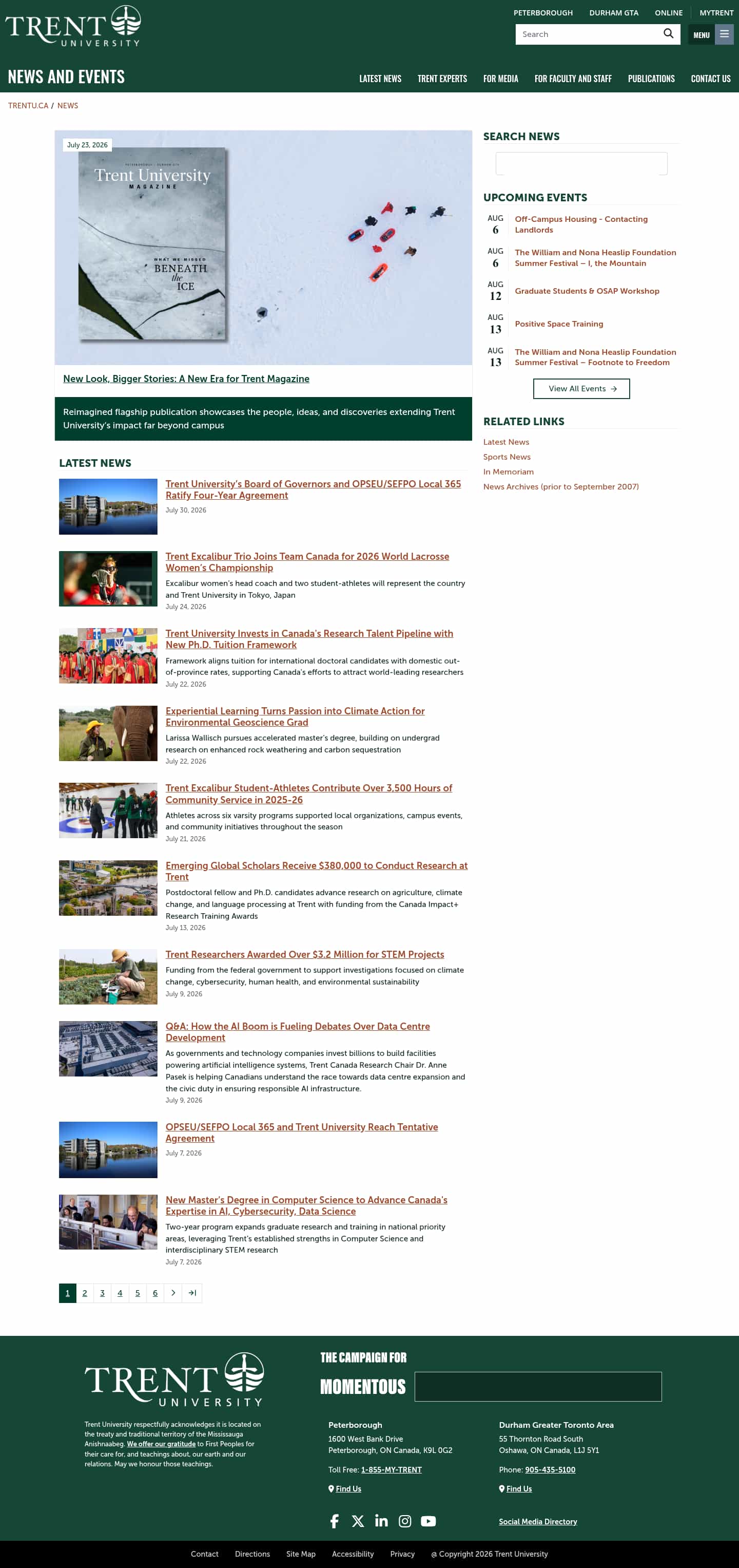 Latest website image capture