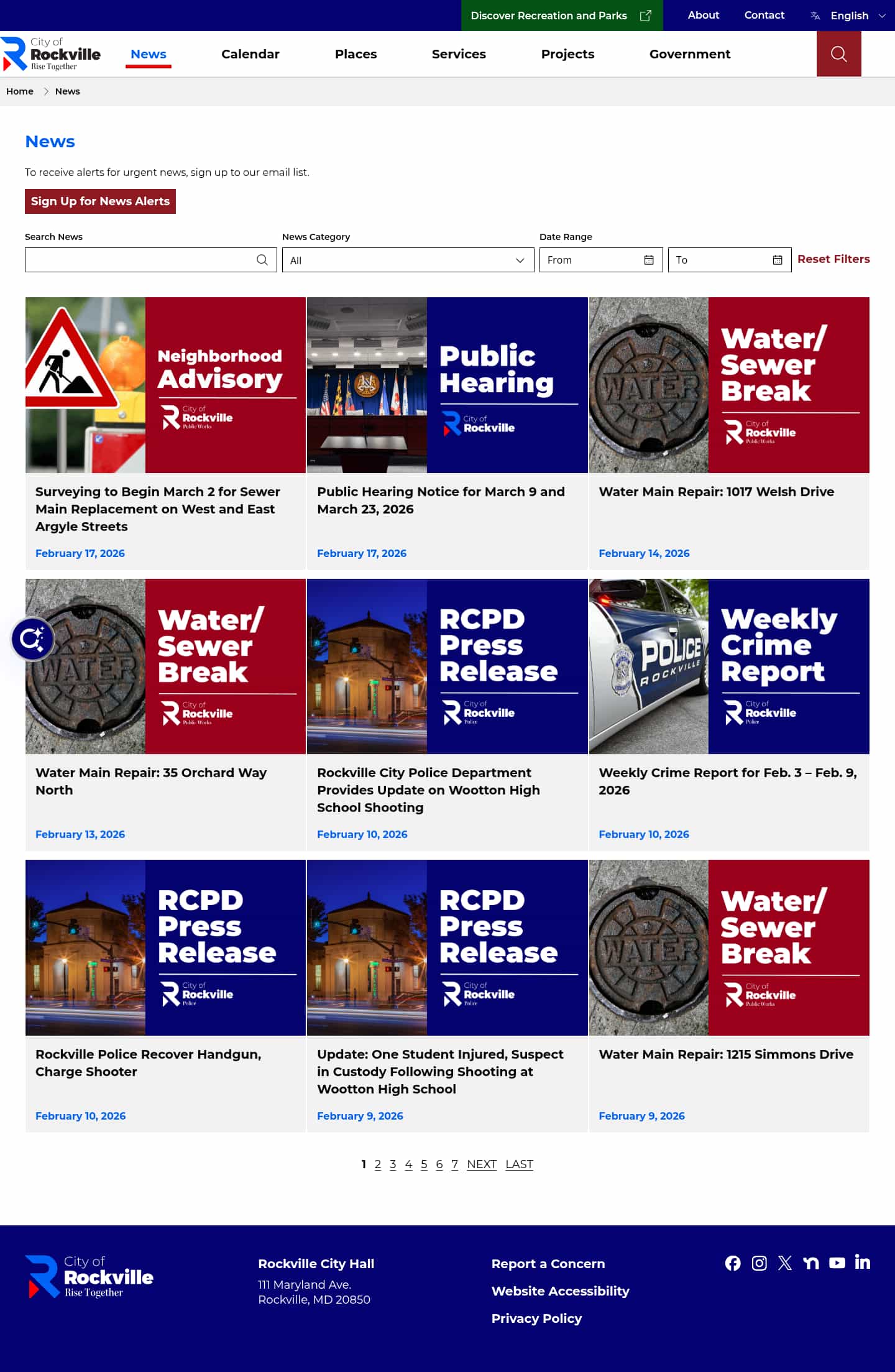 Latest website image capture