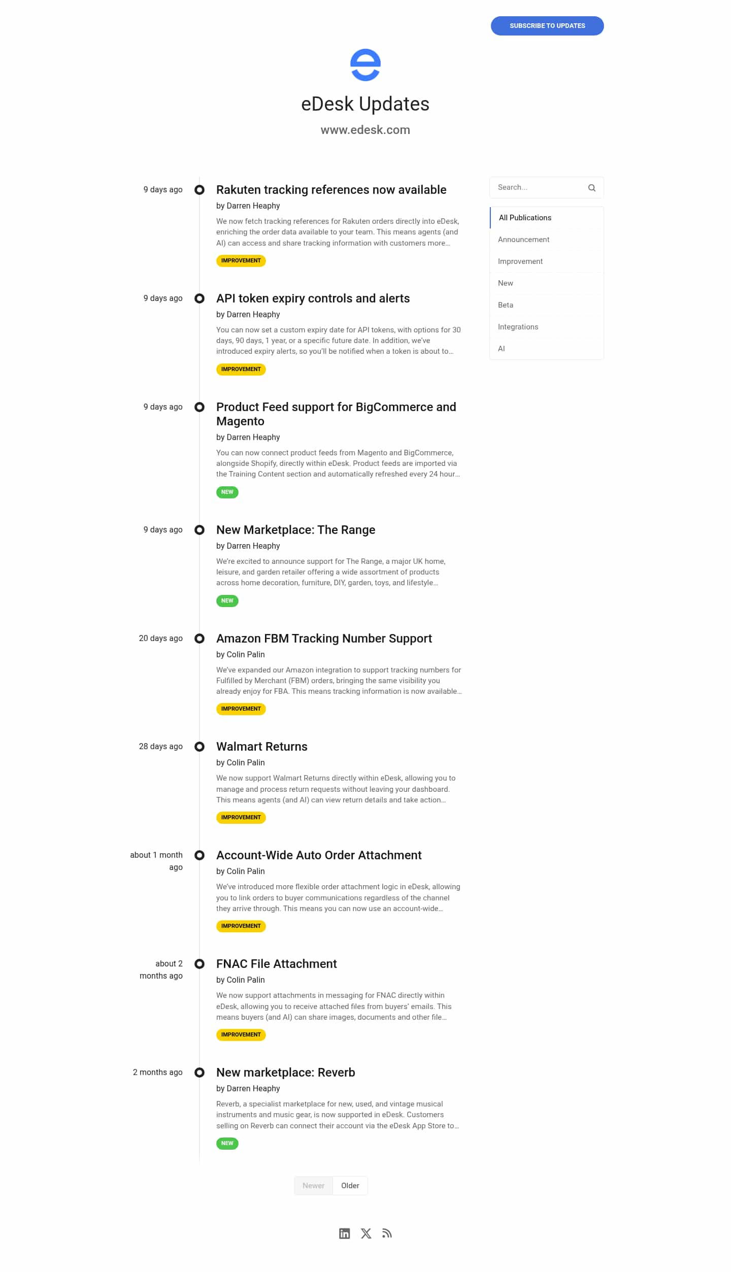 Latest website image capture