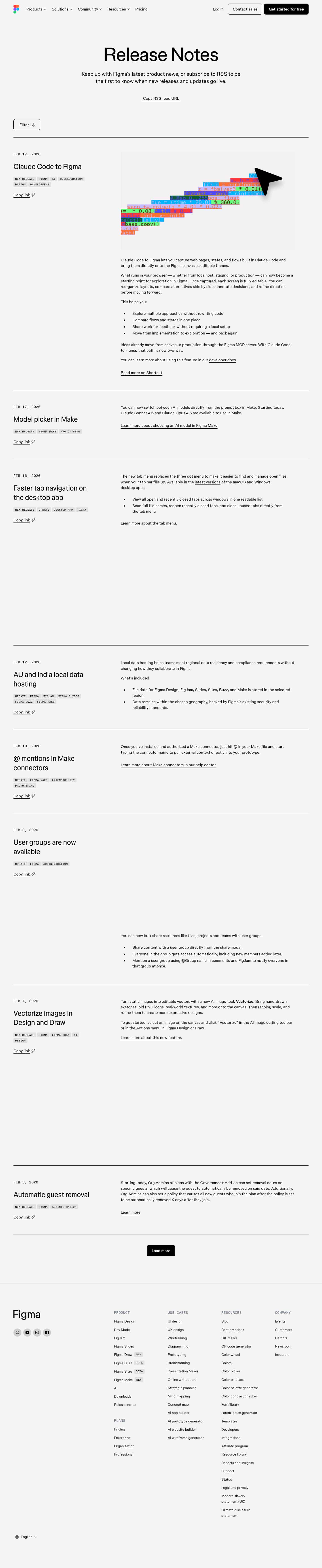 Latest website image capture