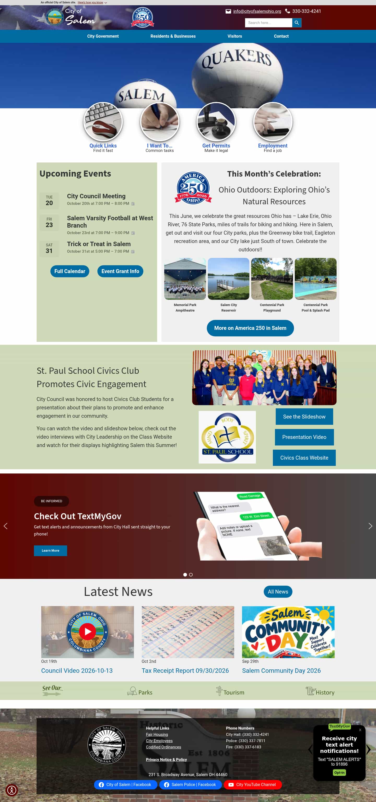 Latest website image capture