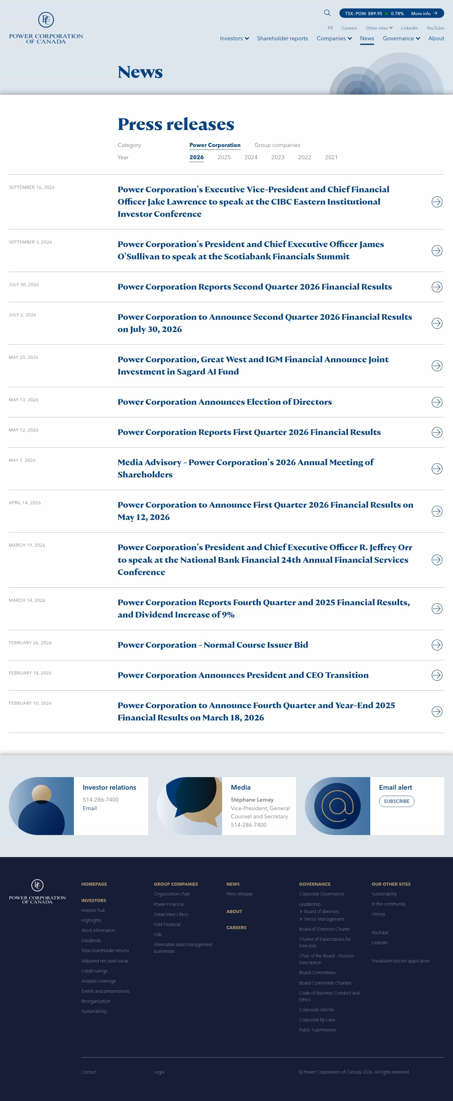 Latest website image capture
