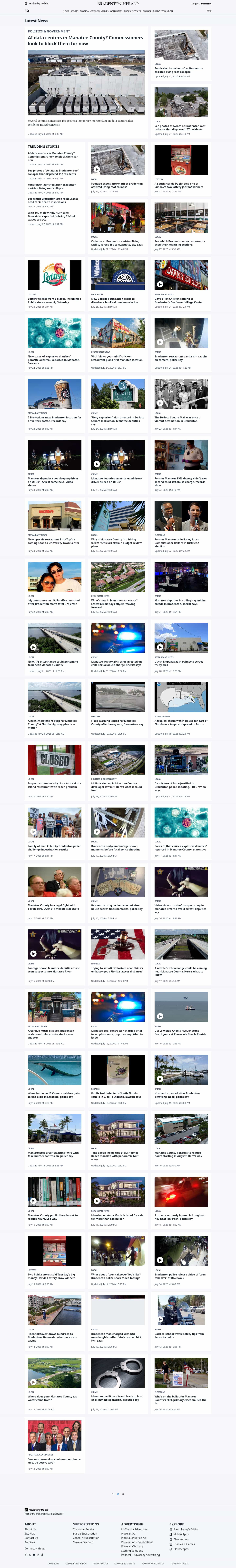 Latest website image capture