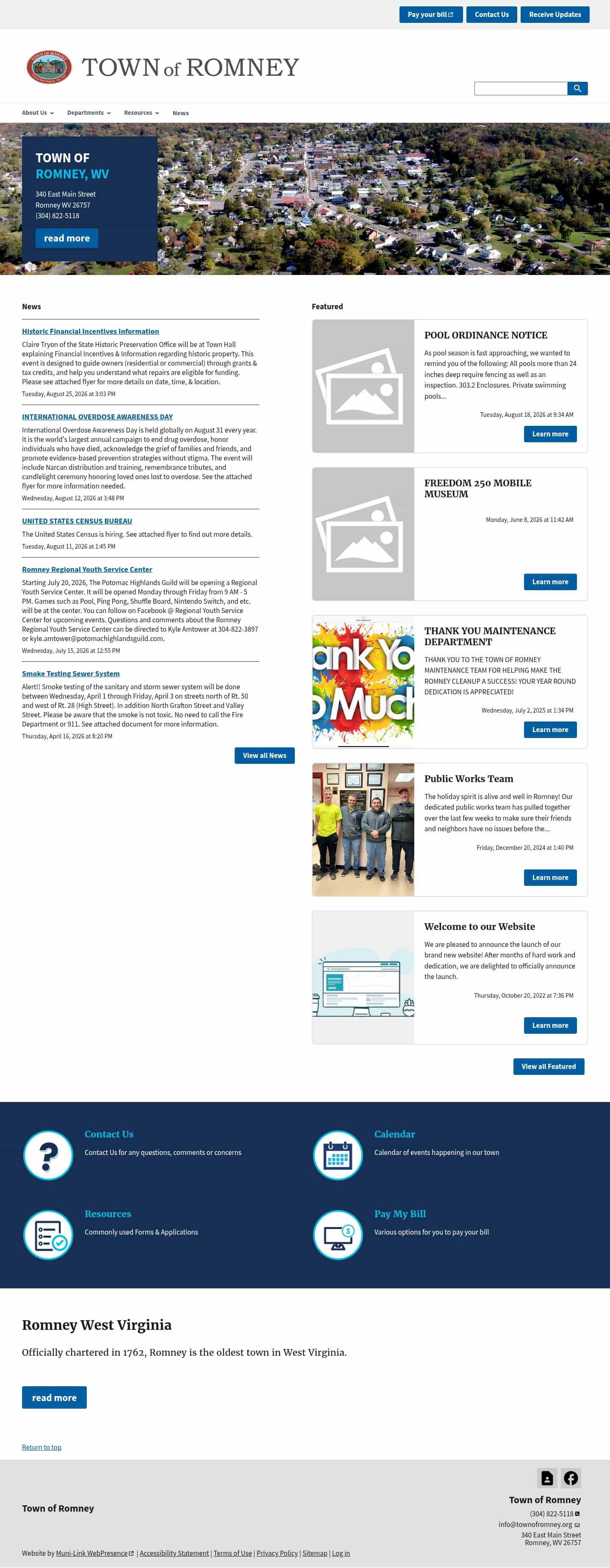 Latest website image capture