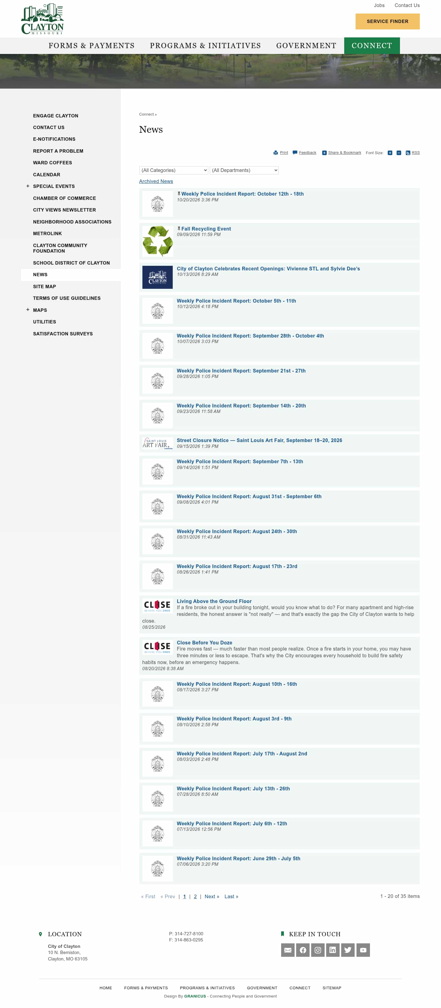 Latest website image capture