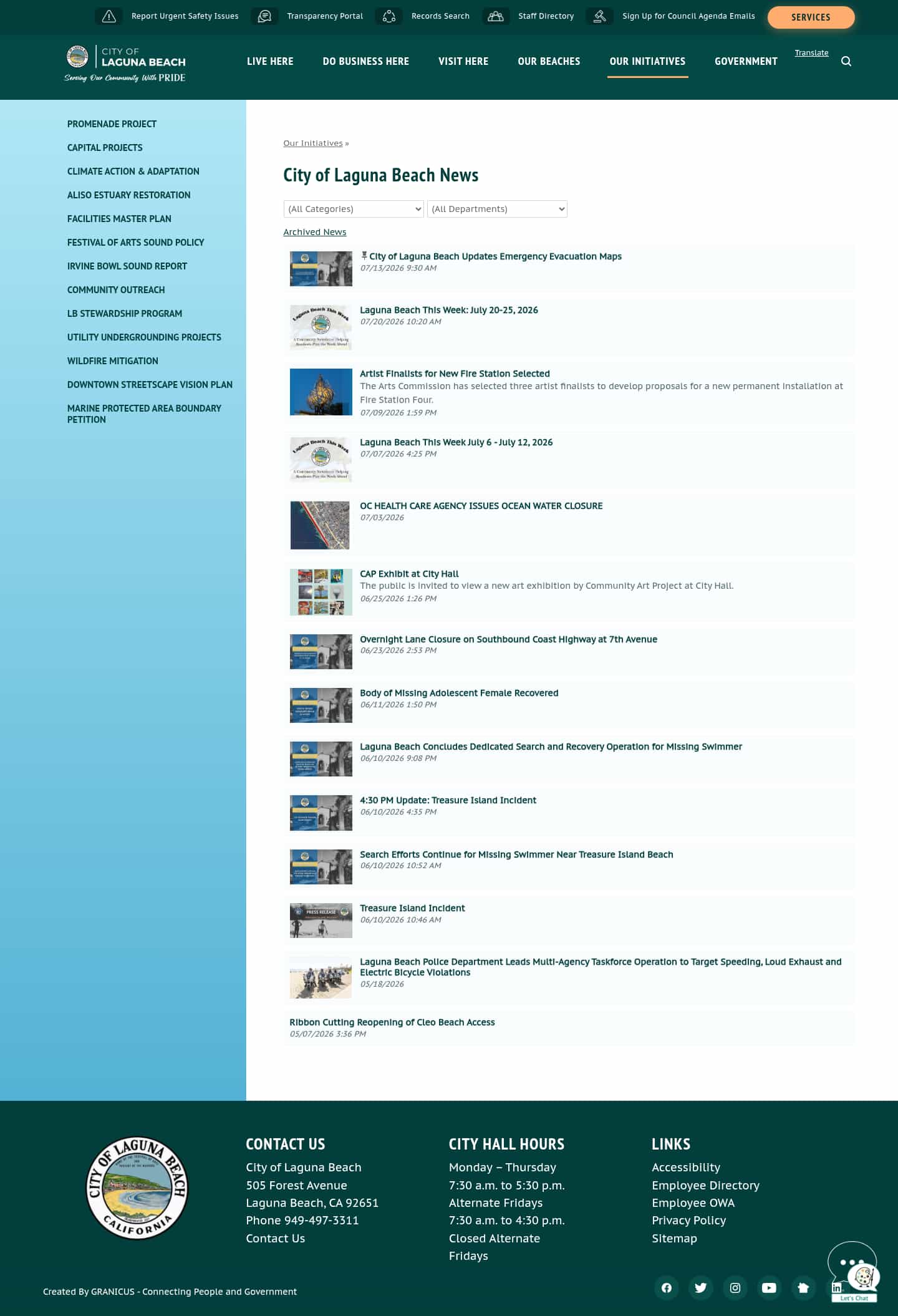 Latest website image capture