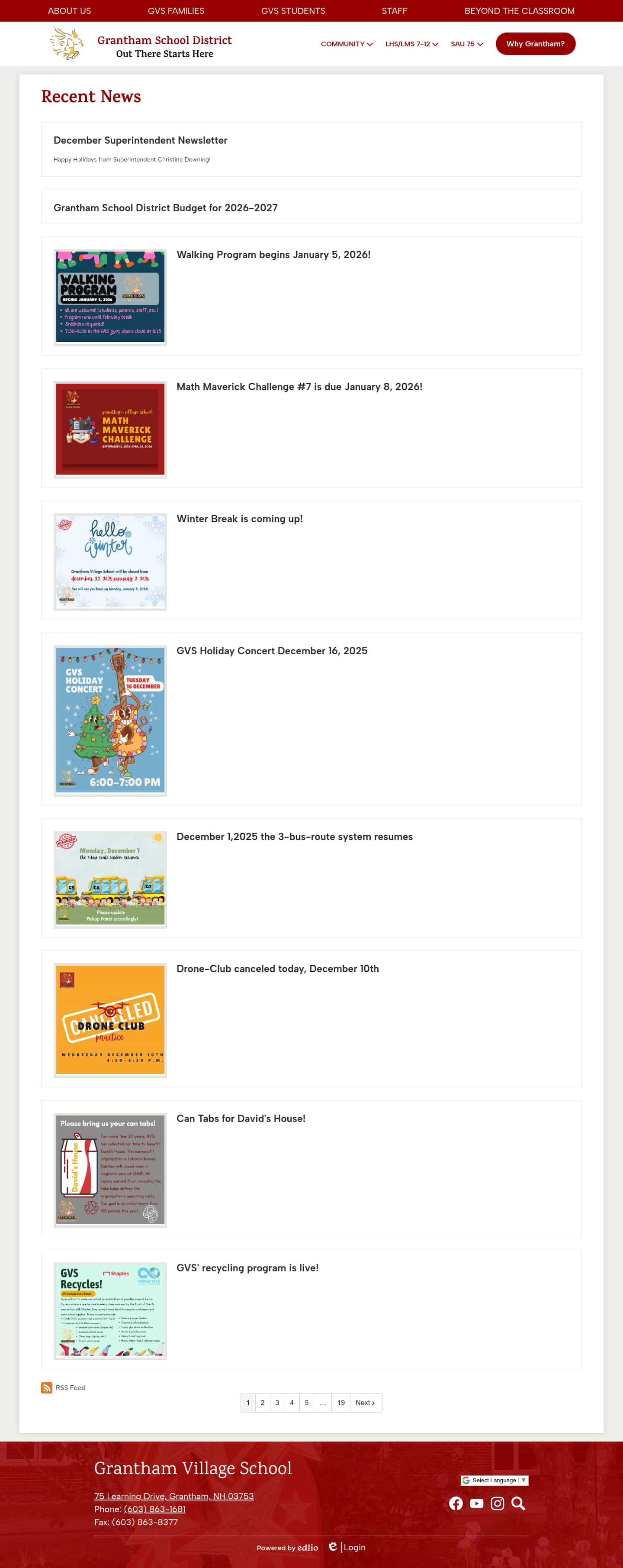 Latest website image capture