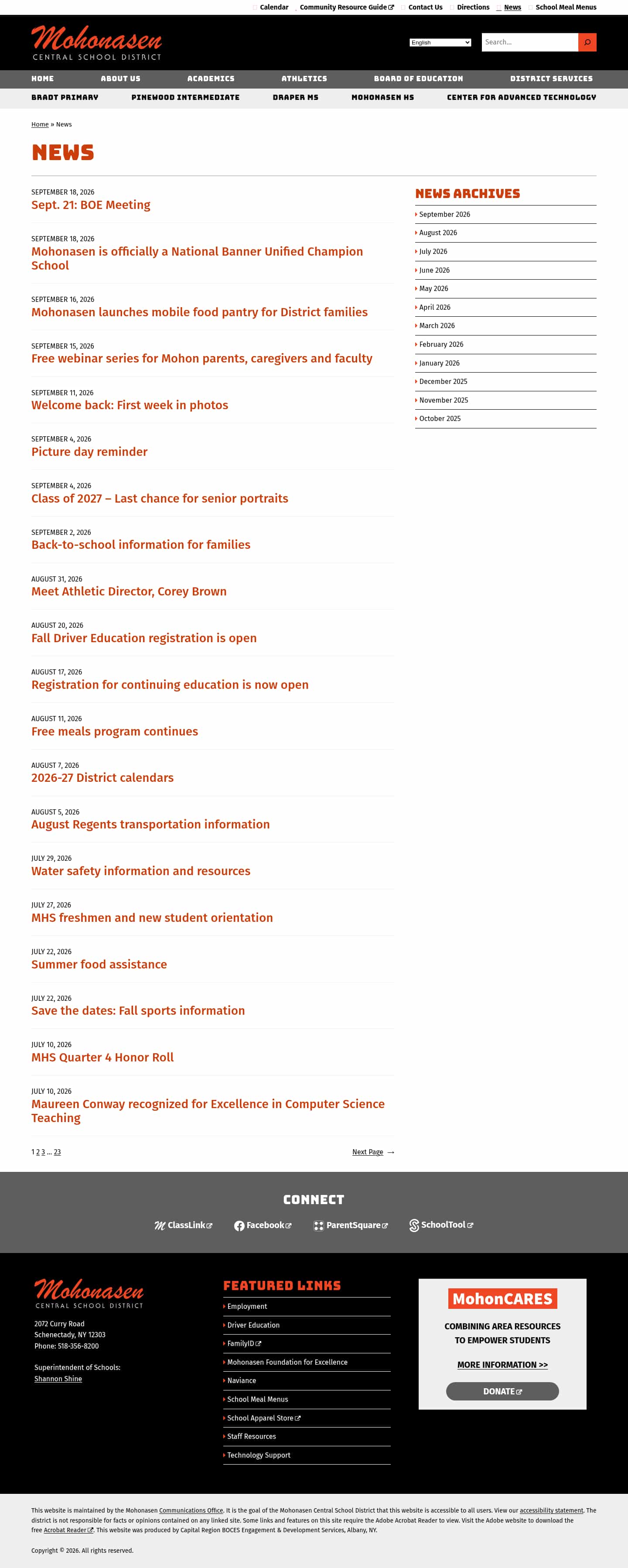 Latest website image capture