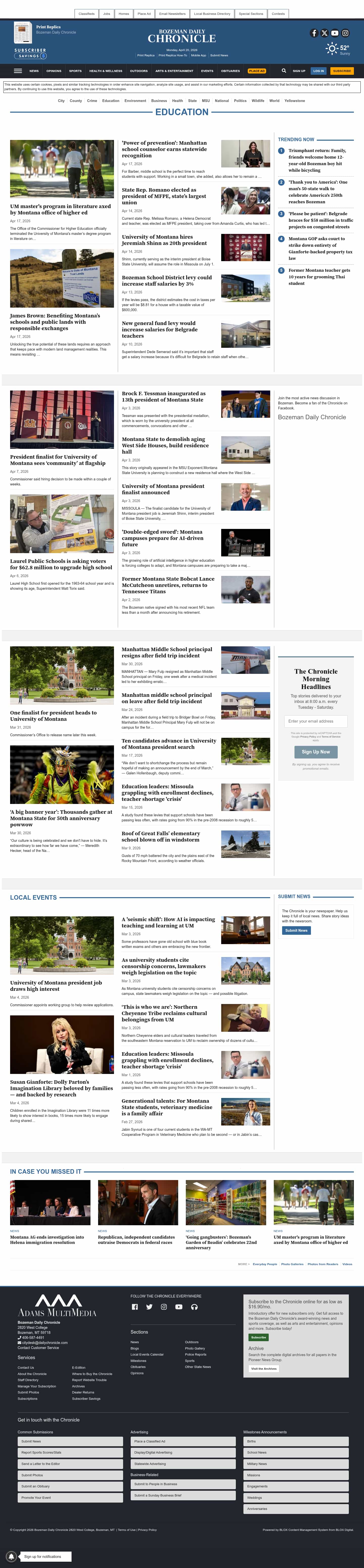 Latest website image capture