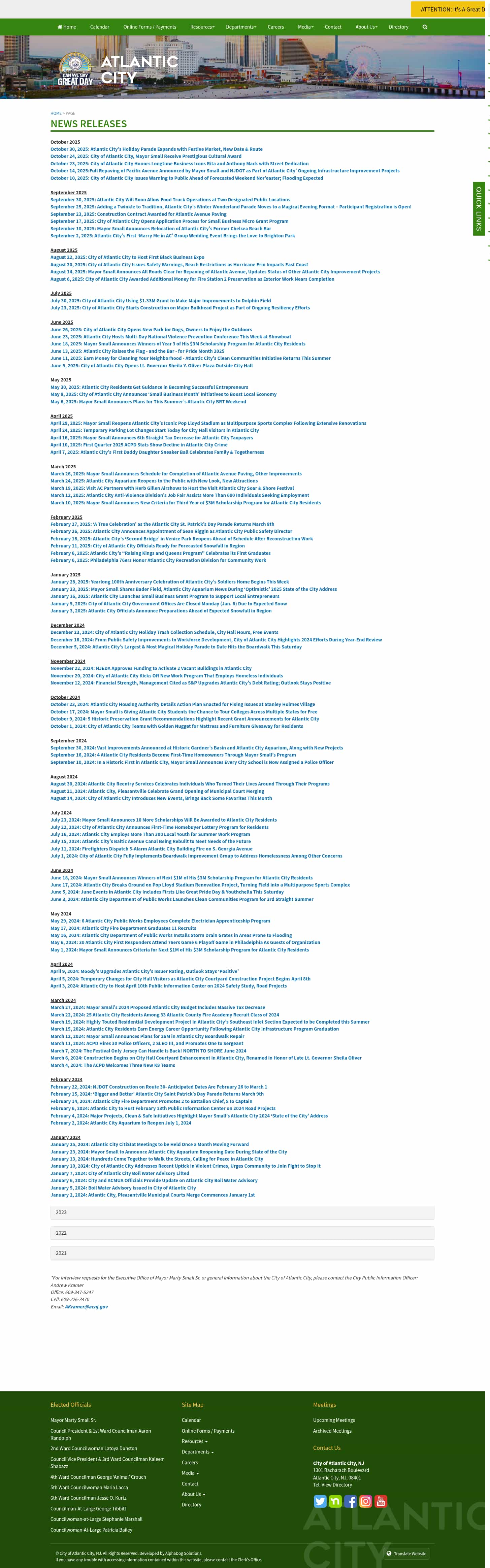 Latest website image capture