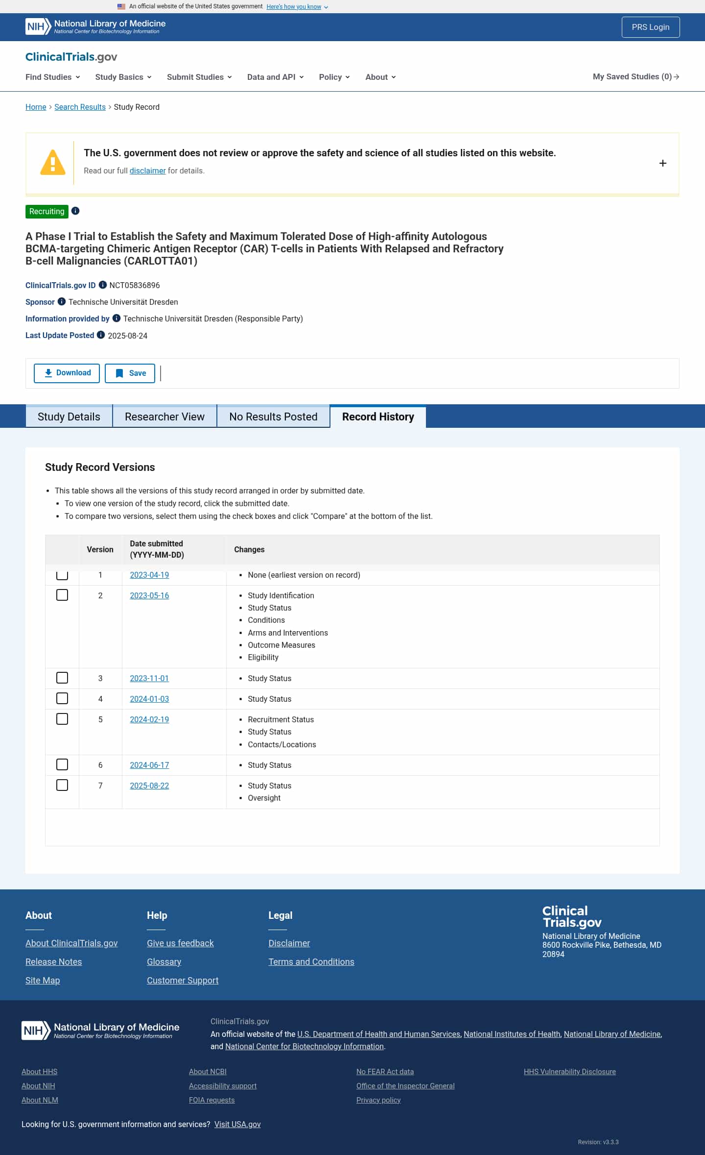 Latest website image capture