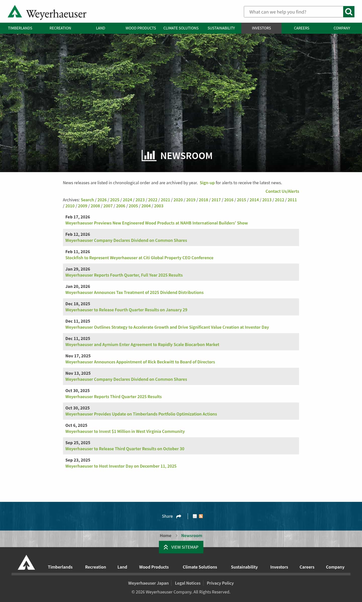 Latest website image capture